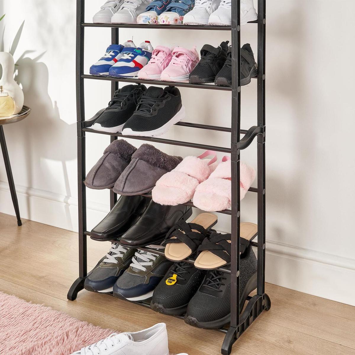 OHS Shoe Storage Rack - Black – image 5