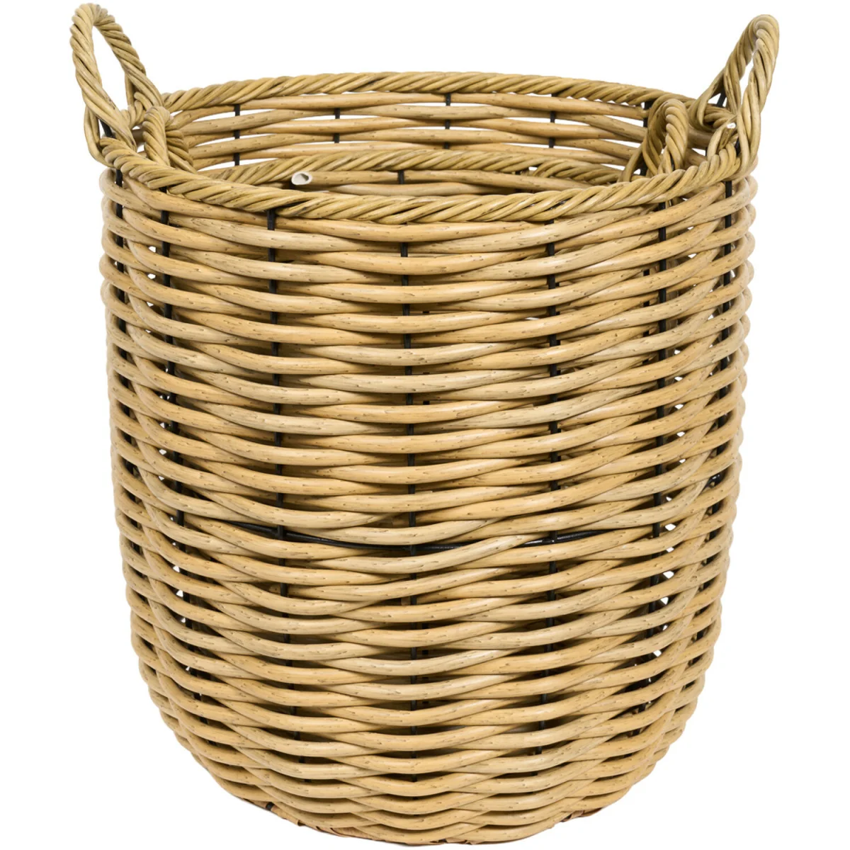 Set of 2 Rattan Baskets - Natural – image 2