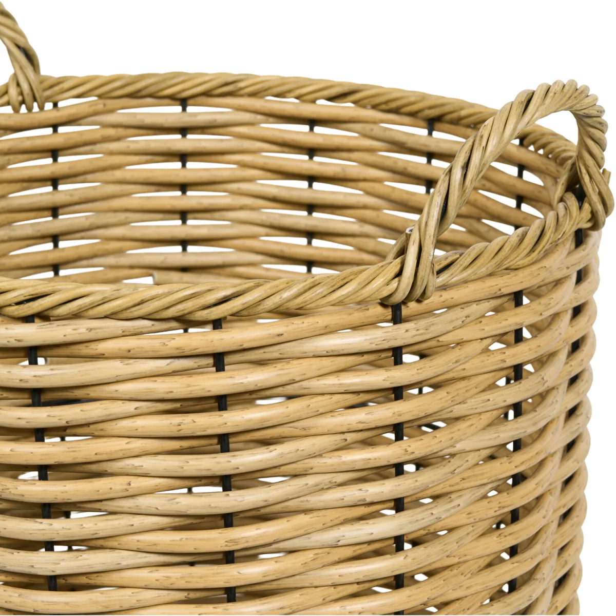 Set of 2 Rattan Baskets - Natural – image 5