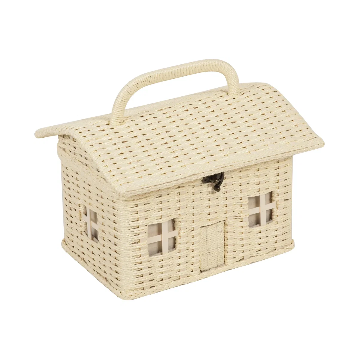 Novelty Wicker Bird Sewing Storage Box - Hobby Gift – image 1