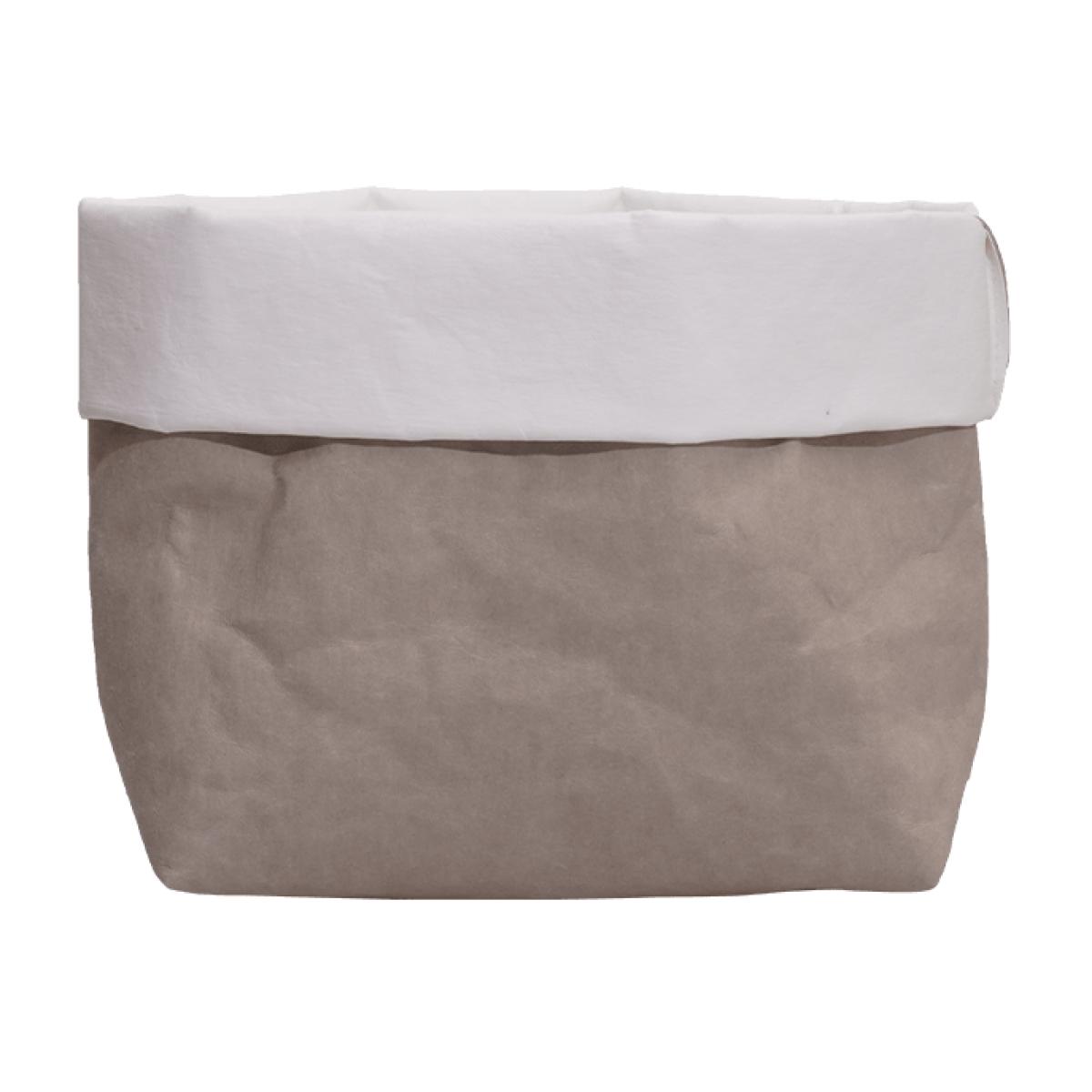 Double Sack, Stone Grey - White, M