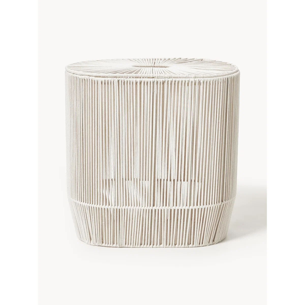 Handwoven Double Laundry Basket Gabe in Rope – image 2