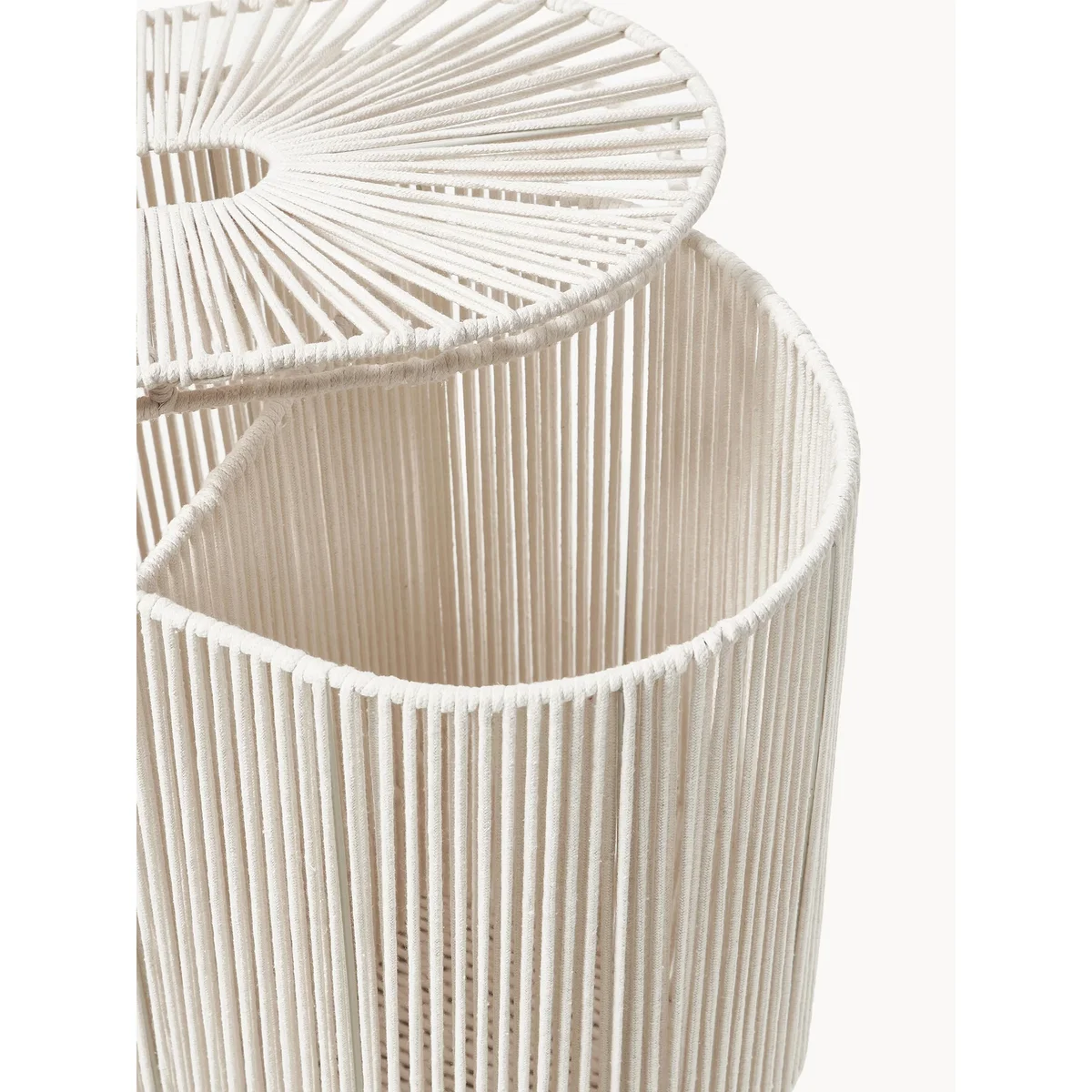 Handwoven Double Laundry Basket Gabe in Rope – image 6