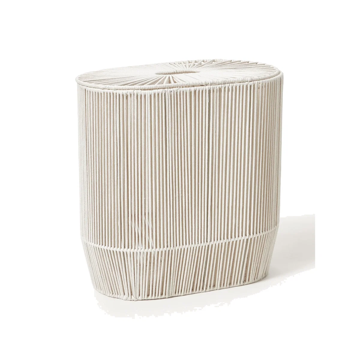 Handwoven Double Laundry Basket Gabe in Rope – image 1