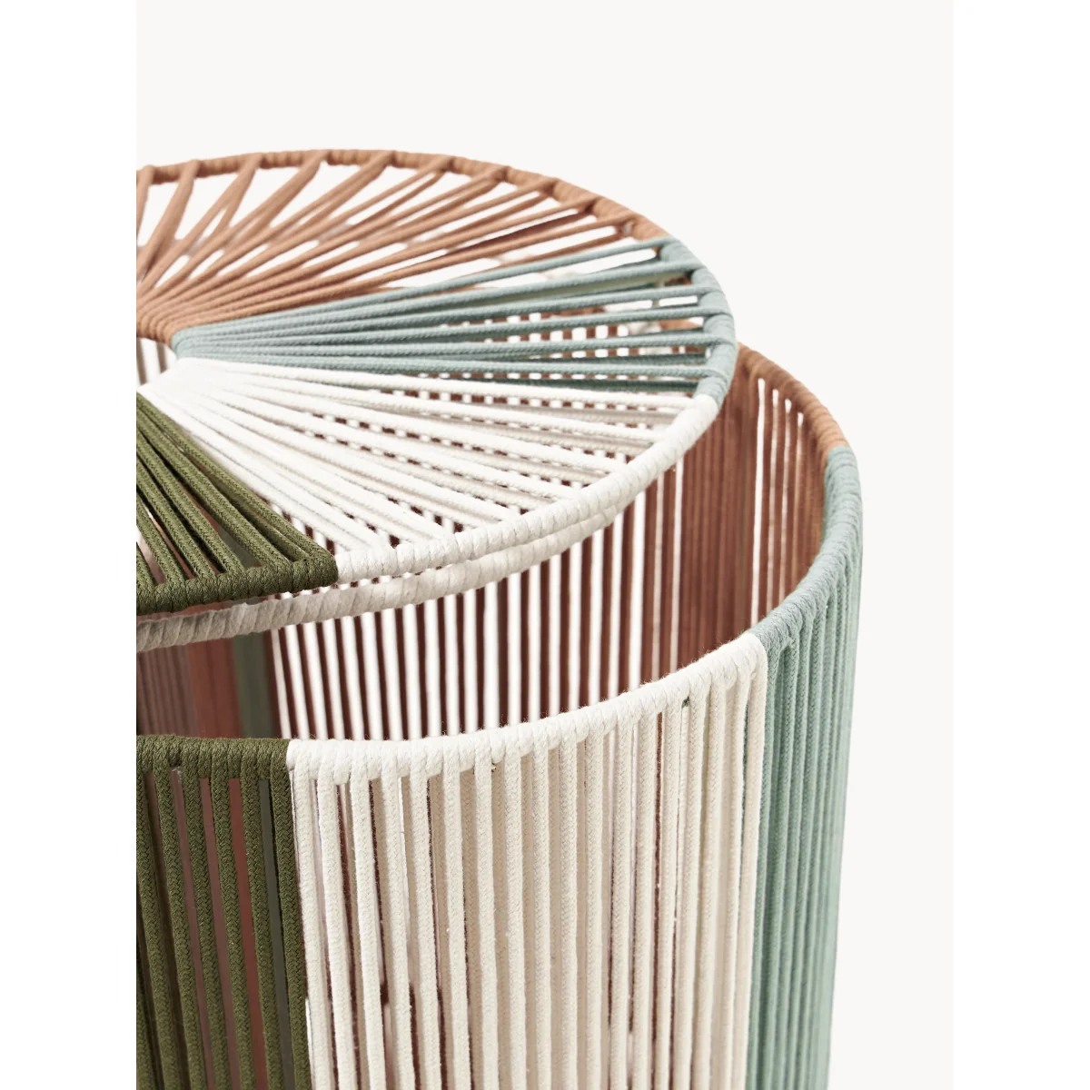 Handwoven Double Laundry Basket Gabe in Rope – image 5