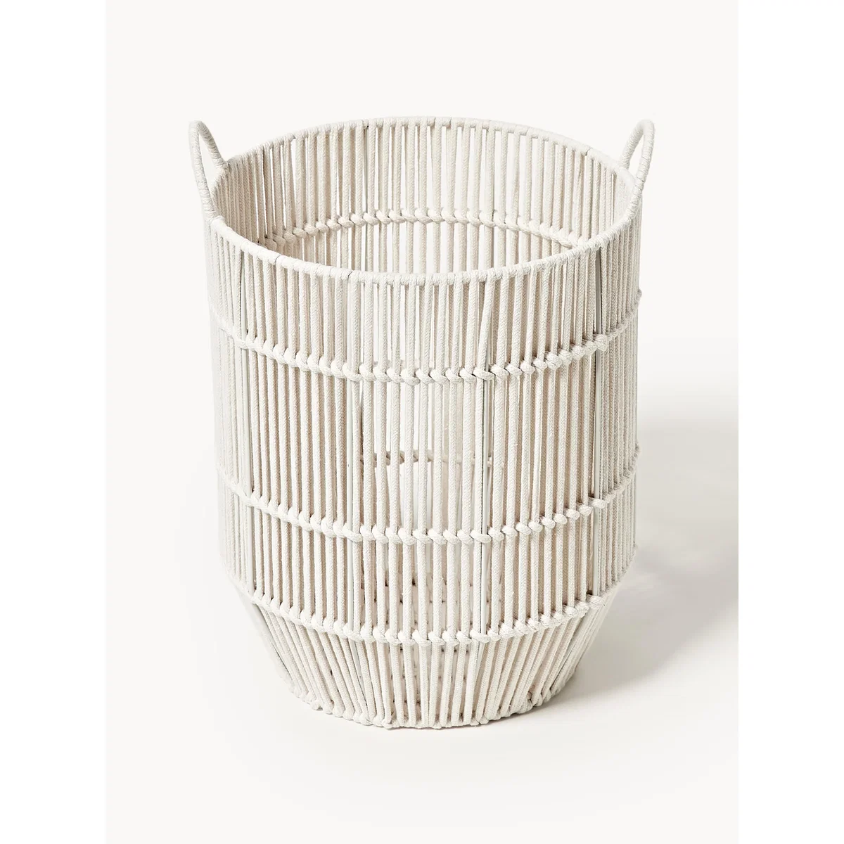 Handwoven Rope Laundry Baskets Gabe, Set of 2 – image 6