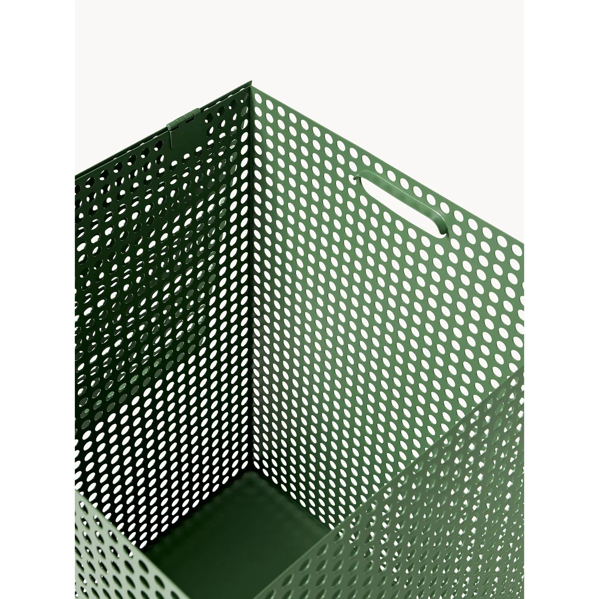 Steel Laundry Basket Elin with Lid – image 5