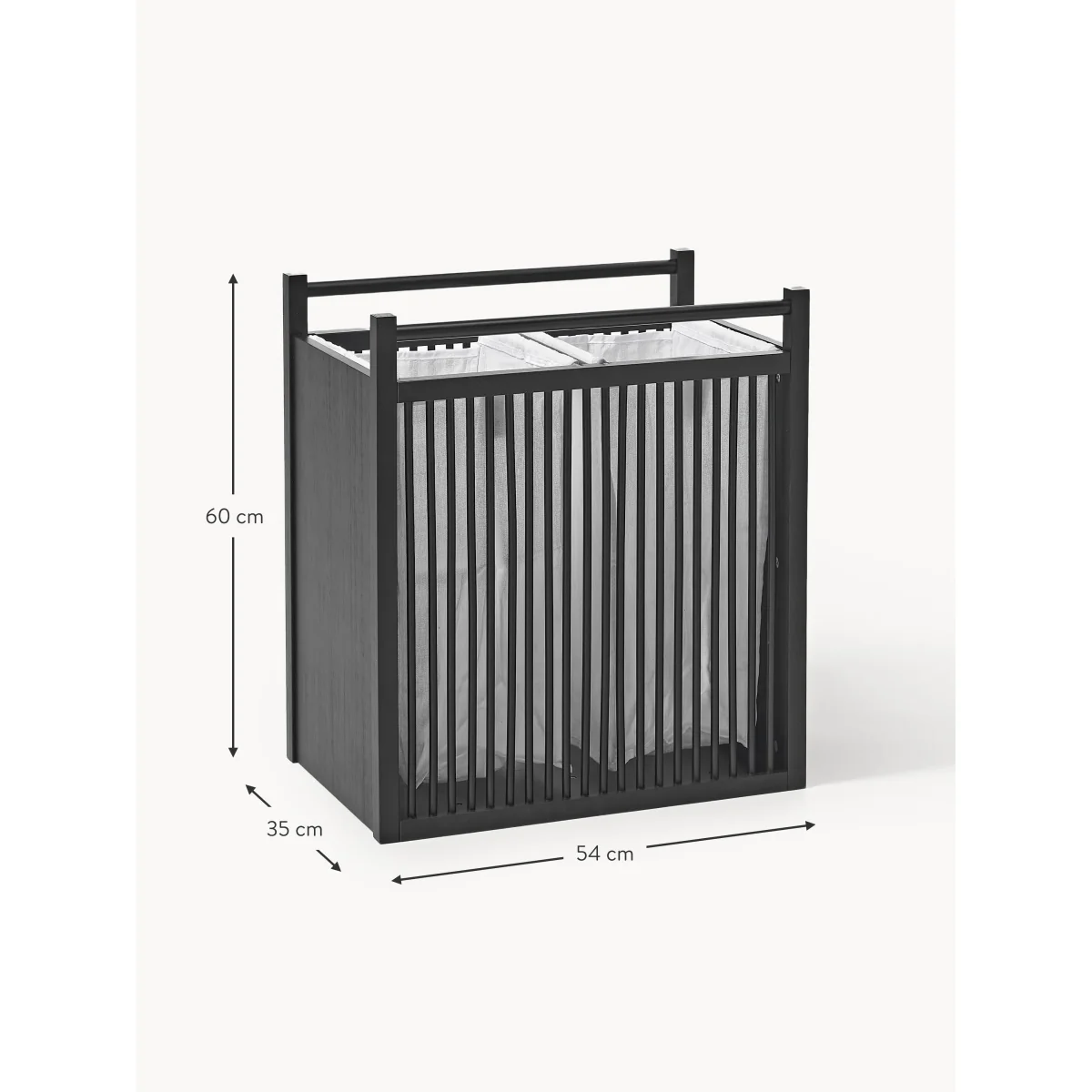 Bamboo Laundry Basket Drake – image 8