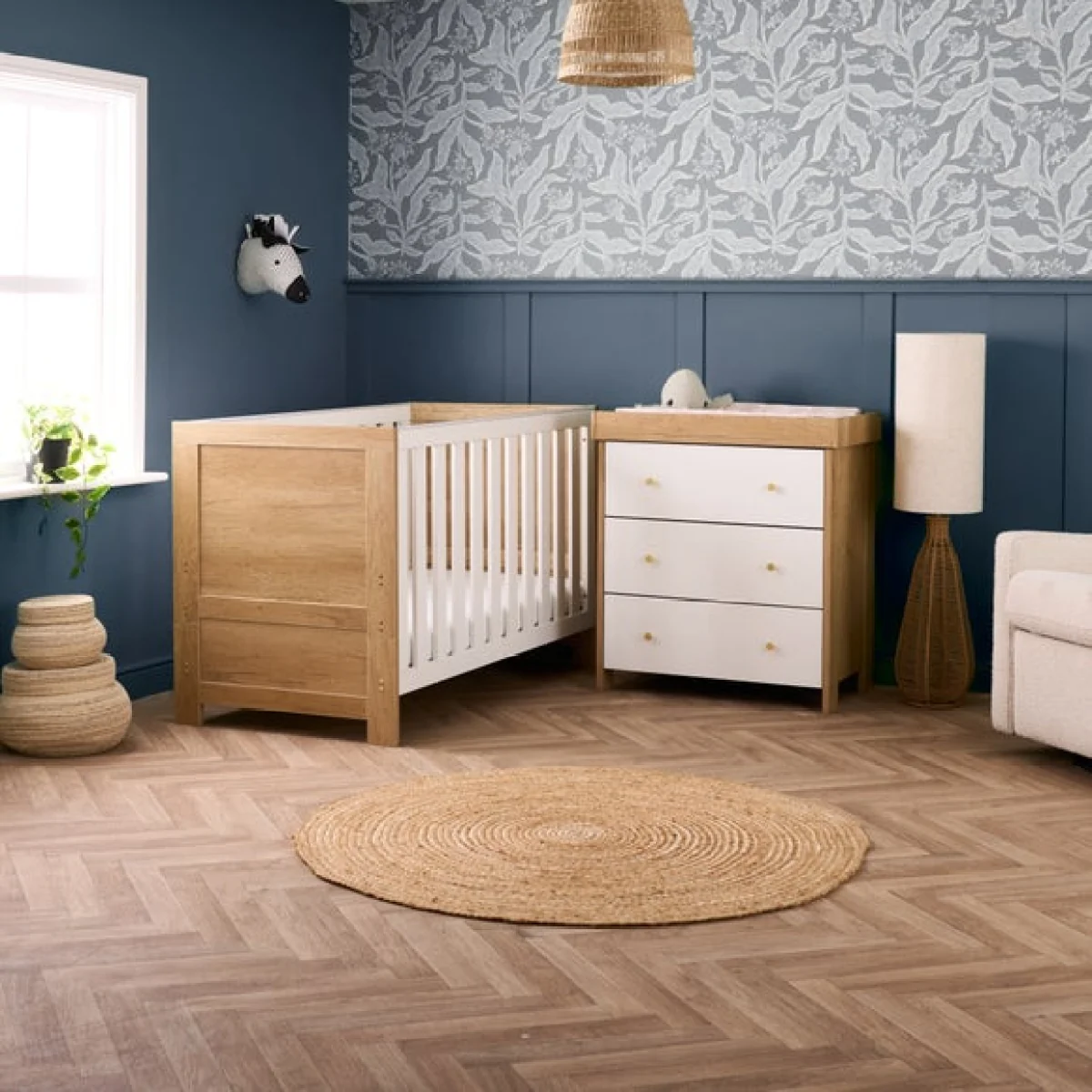 Obaby Nika 2 Piece Nursery Room Set – image 1