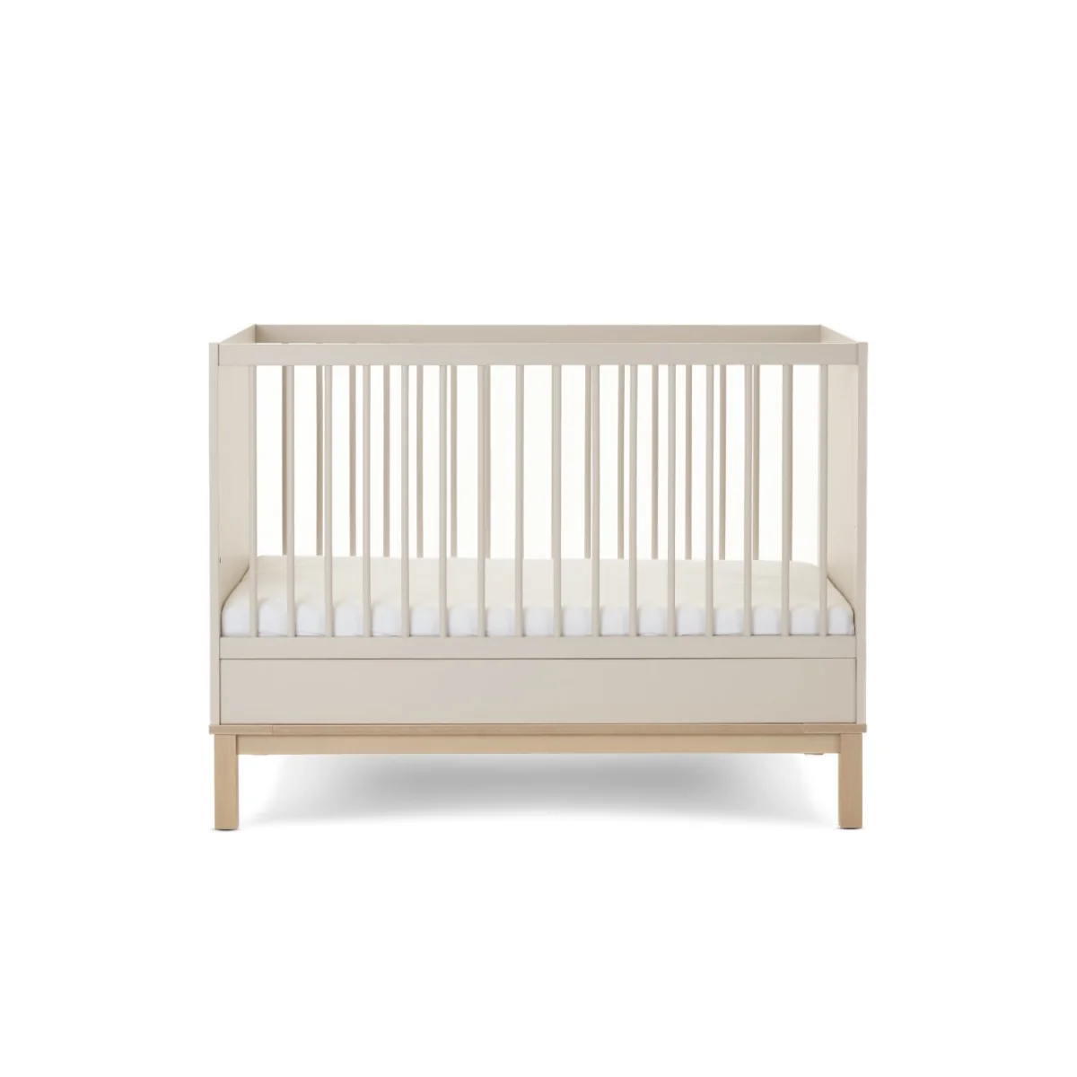 Satin Mini 2 Piece Nursery Furniture Set - Cot Bed and Changing Table - Astrid - Obaby – image 14
