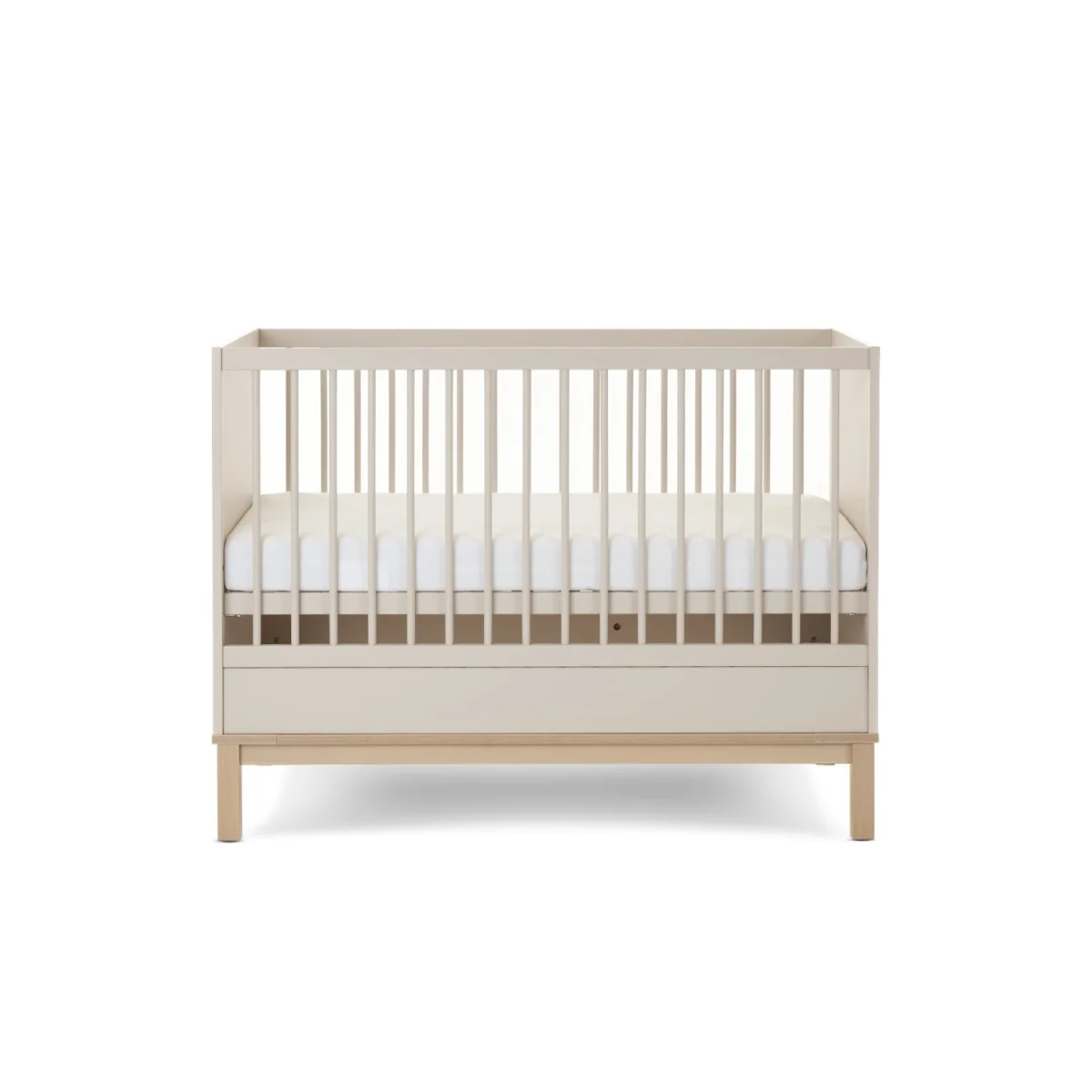 Satin Mini 2 Piece Nursery Furniture Set - Cot Bed and Changing Table - Astrid - Obaby – image 5