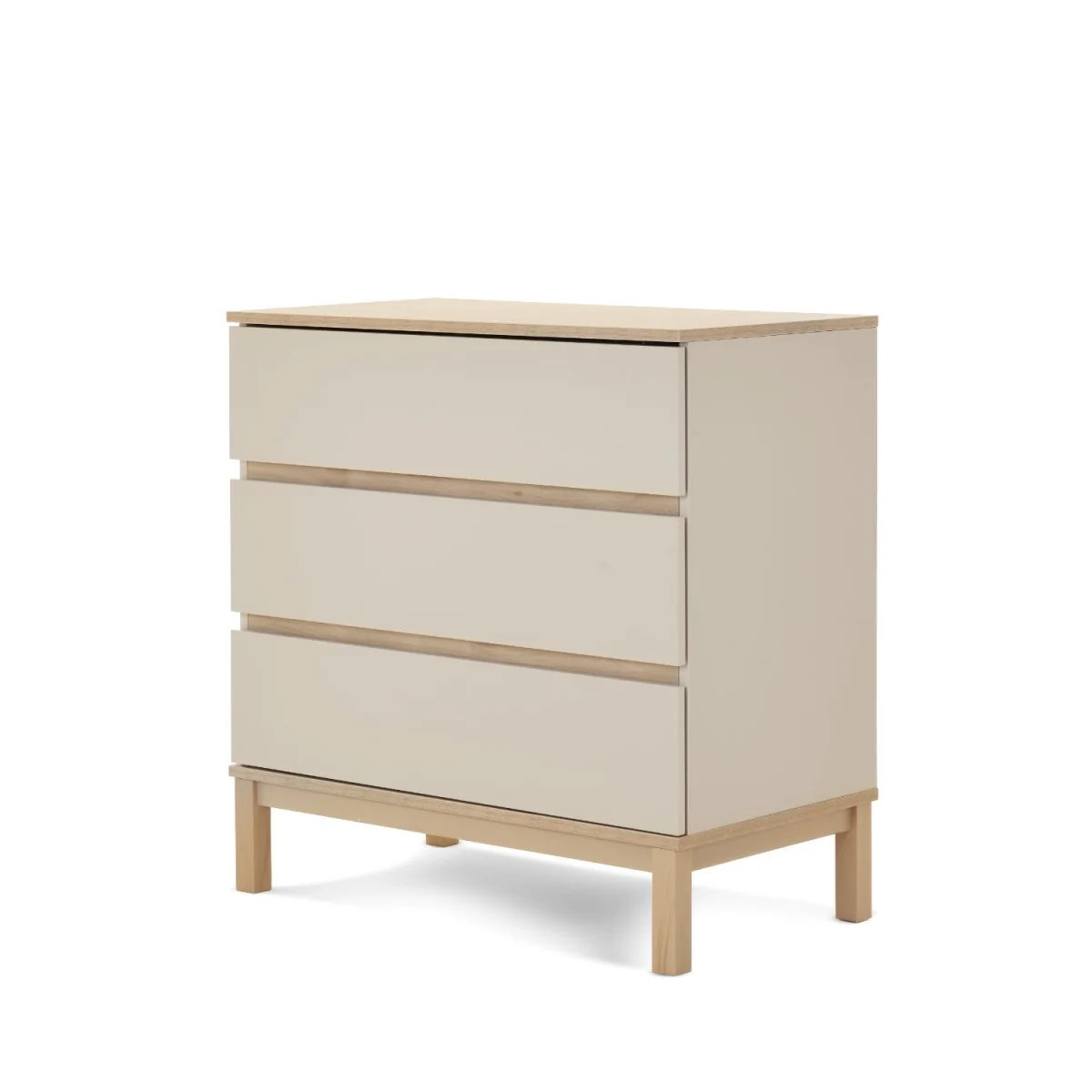 Satin Mini 2 Piece Nursery Furniture Set - Cot Bed and Changing Table - Astrid - Obaby – image 8