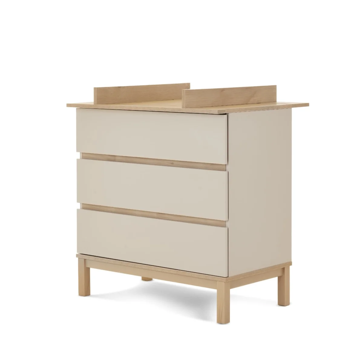 Satin Mini 2 Piece Nursery Furniture Set - Cot Bed and Changing Table - Astrid - Obaby – image 9