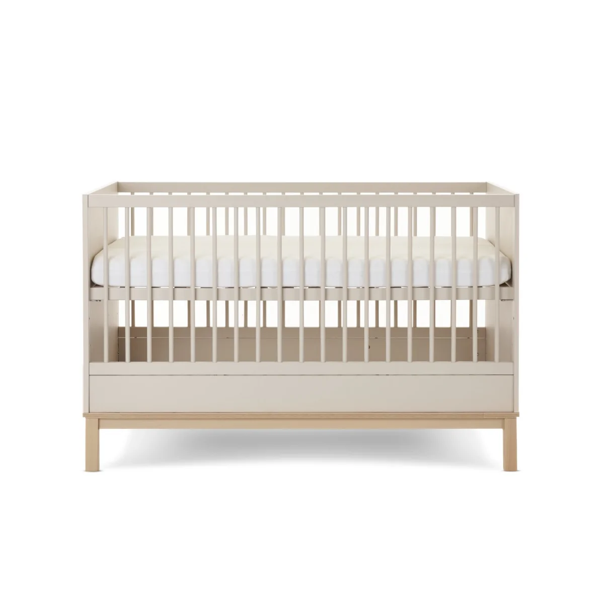 Satin 2 Piece Nursery Furniture Set - Cot Bed and Changing Table - Astrid - Obaby – image 4