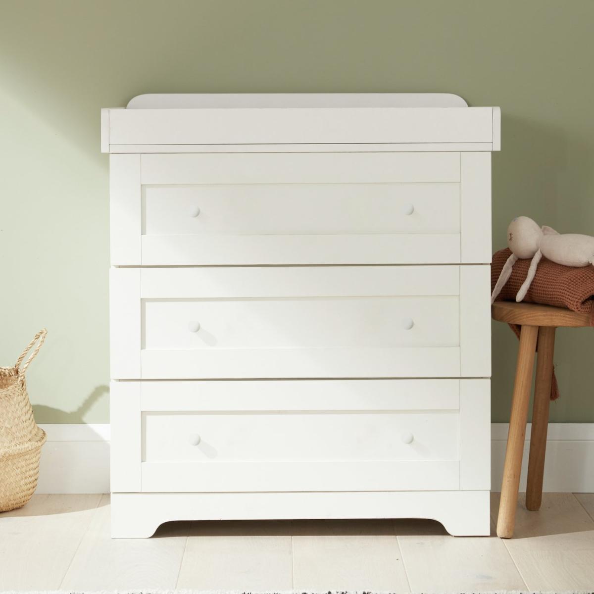 Tutti Bambini Rio 3 Piece Nursery Furniture Set - White – image 5
