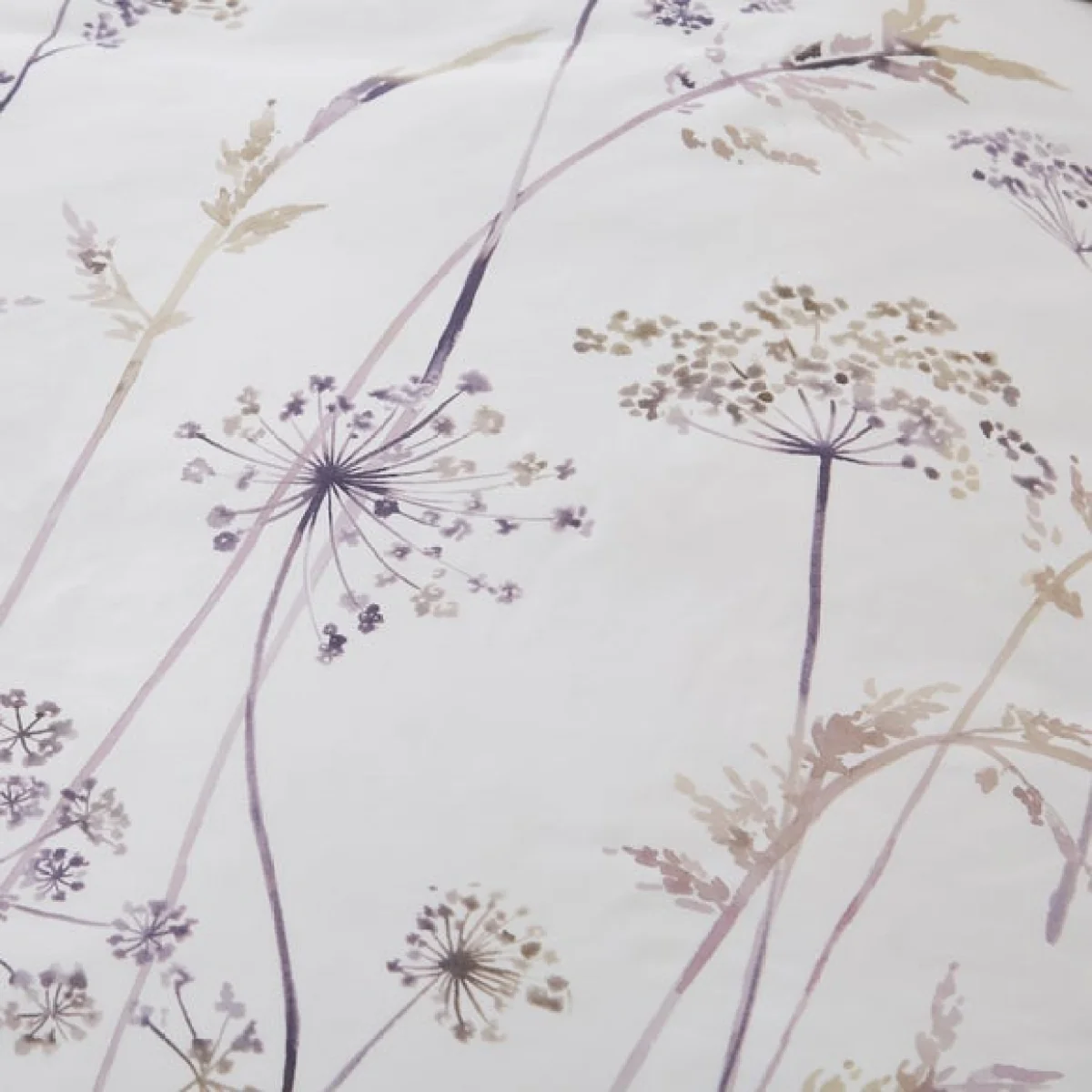 Dorma Purity Meadow Mauve 100% Cotton Duvet Cover & Pillowcase Set Mauve – image 6