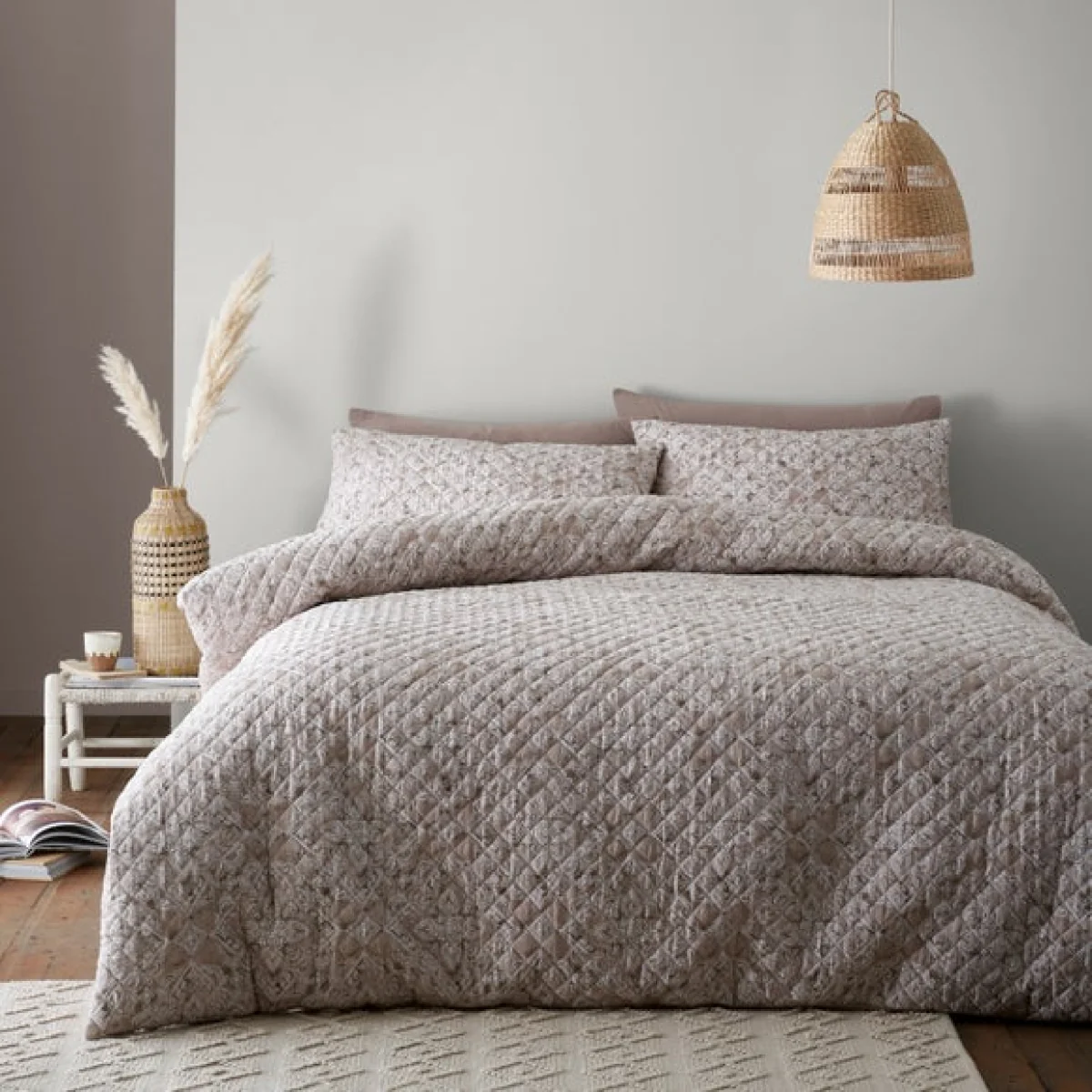 Edie Duvet Cover & Pillowcase Set Blue – image 2