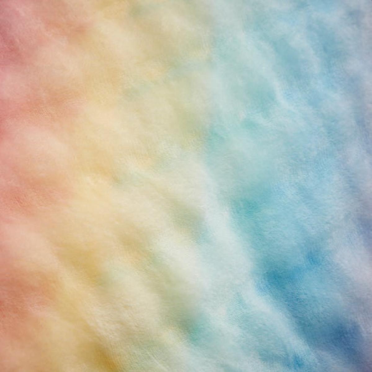 Pastel Ombre Bubble Fleece Duvet Cover and Pillowcase Set – image 4