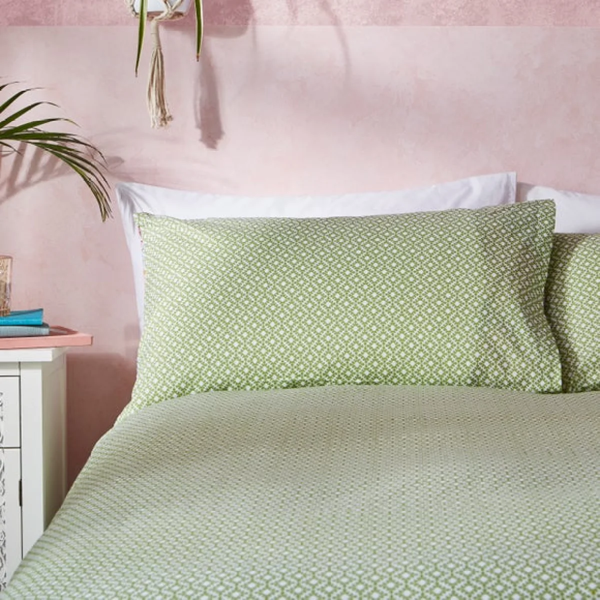 Global Patchwork Duvet Cover Set Pink – image 8