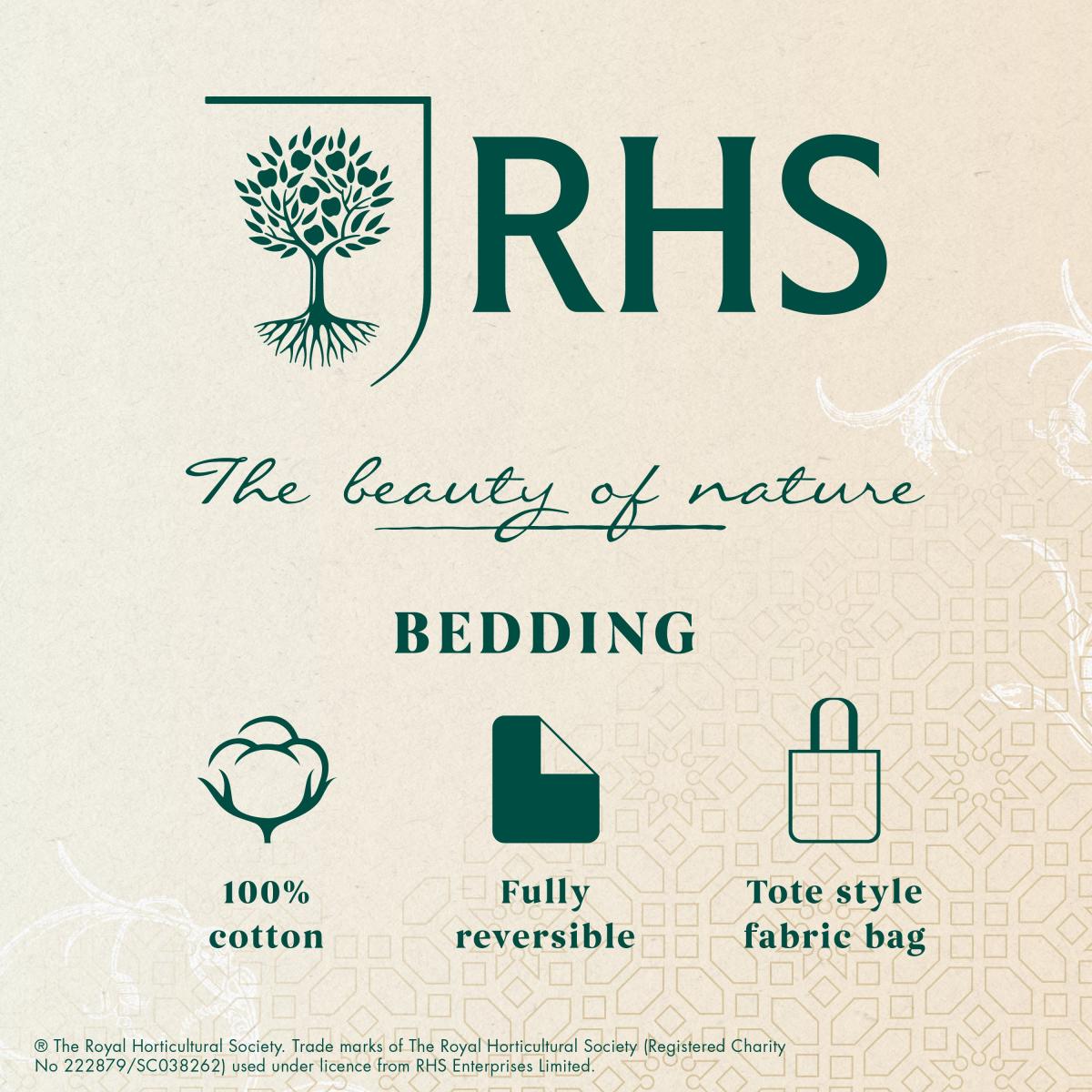 RHS Pia Floral Duvet Cover and Pillowcase Set – image 6