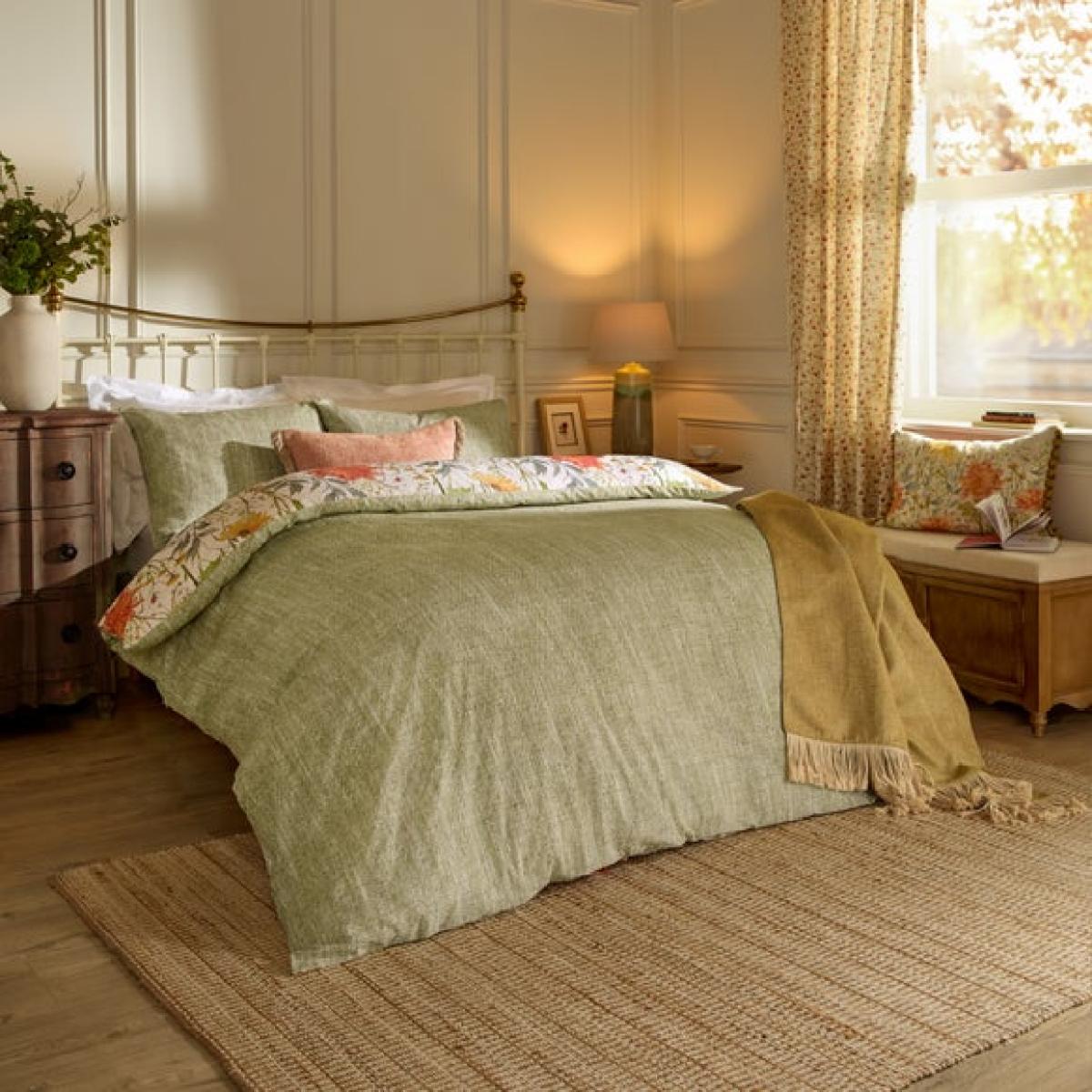 Riviera Delamere Voyage 100% Cotton Duvet Cover and Pillowcase Set – image 3