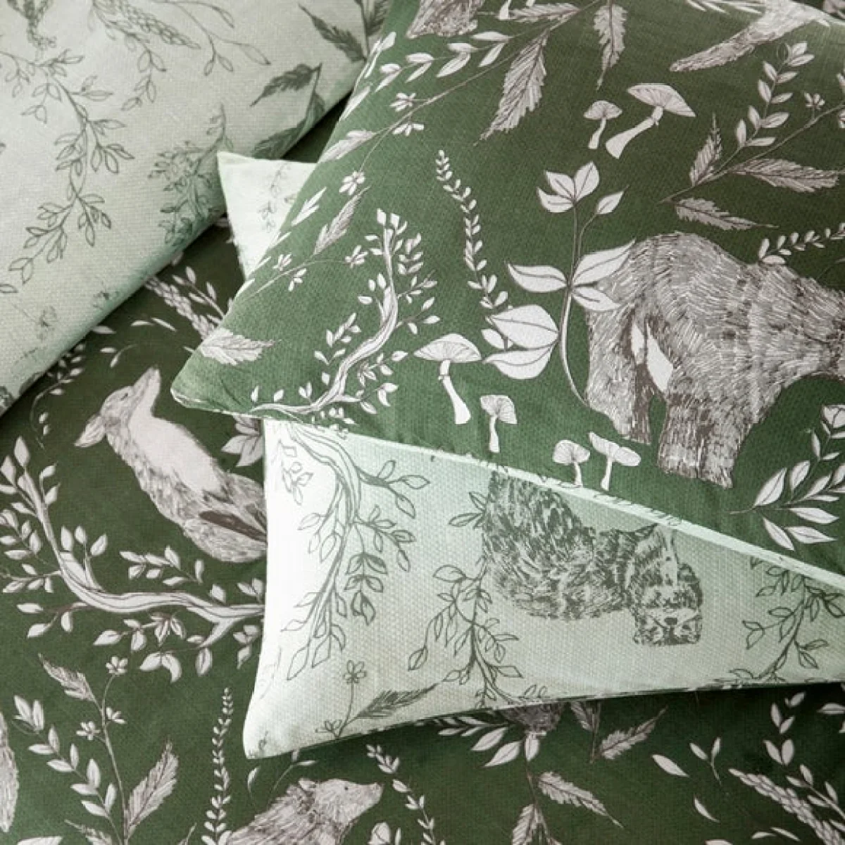 furn. Buckthorn Duvet Cover Set Amber Amber – image 3