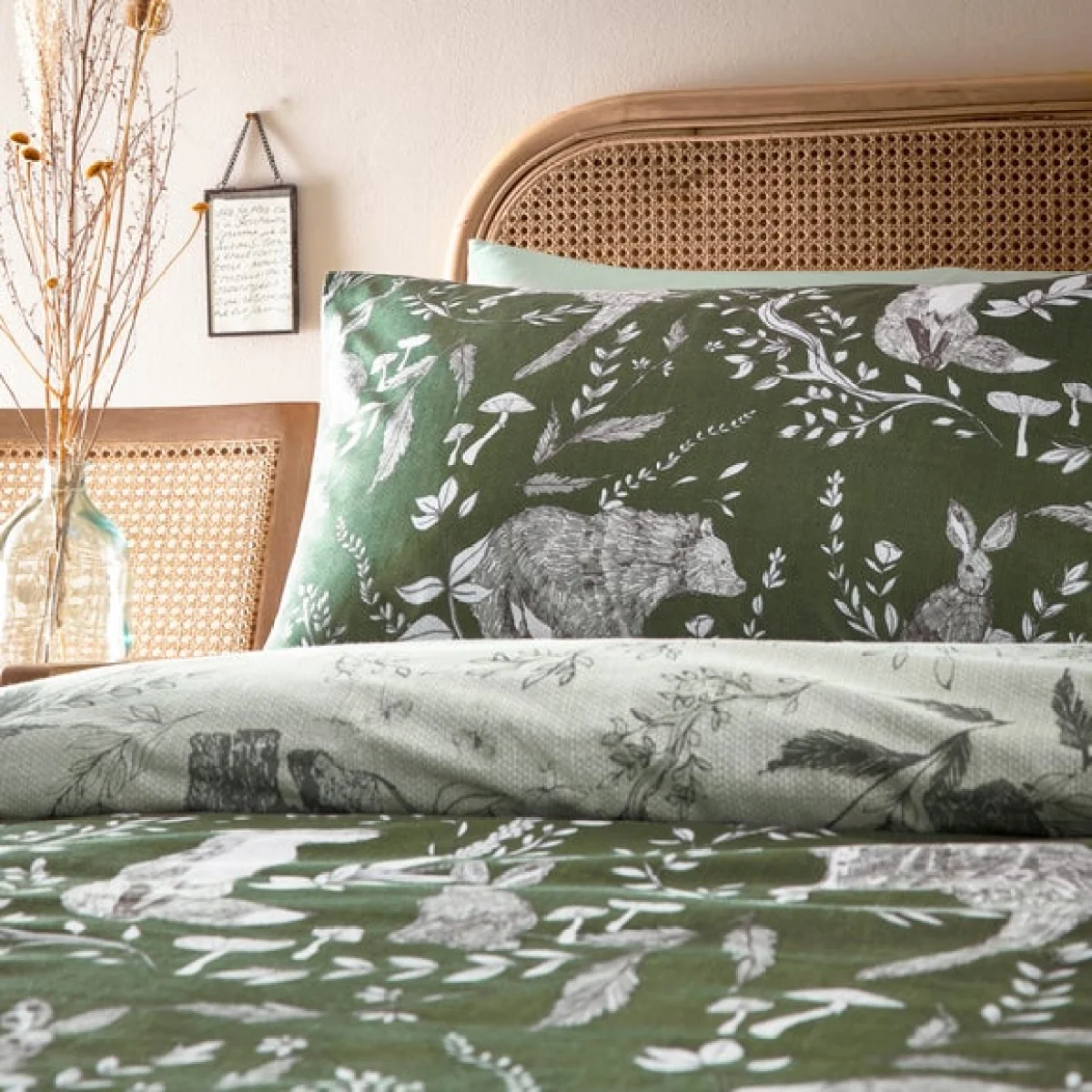 furn. Buckthorn Duvet Cover Set Amber Amber – image 4