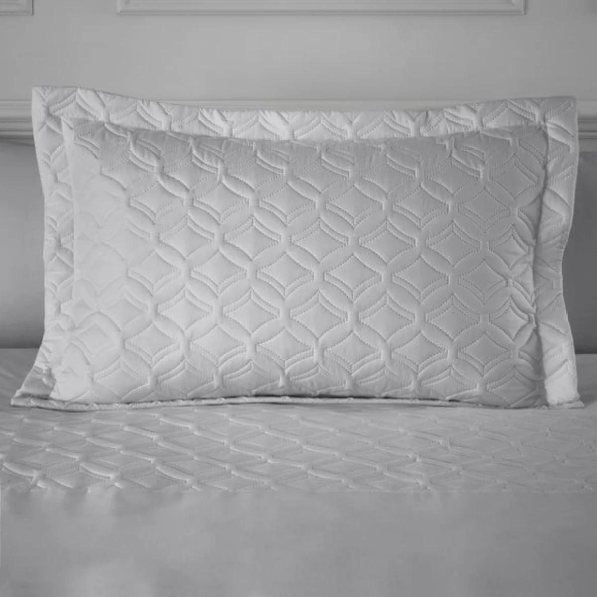 Skyler Silver Duvet Cover and Pillowcase Set Silver – image 2