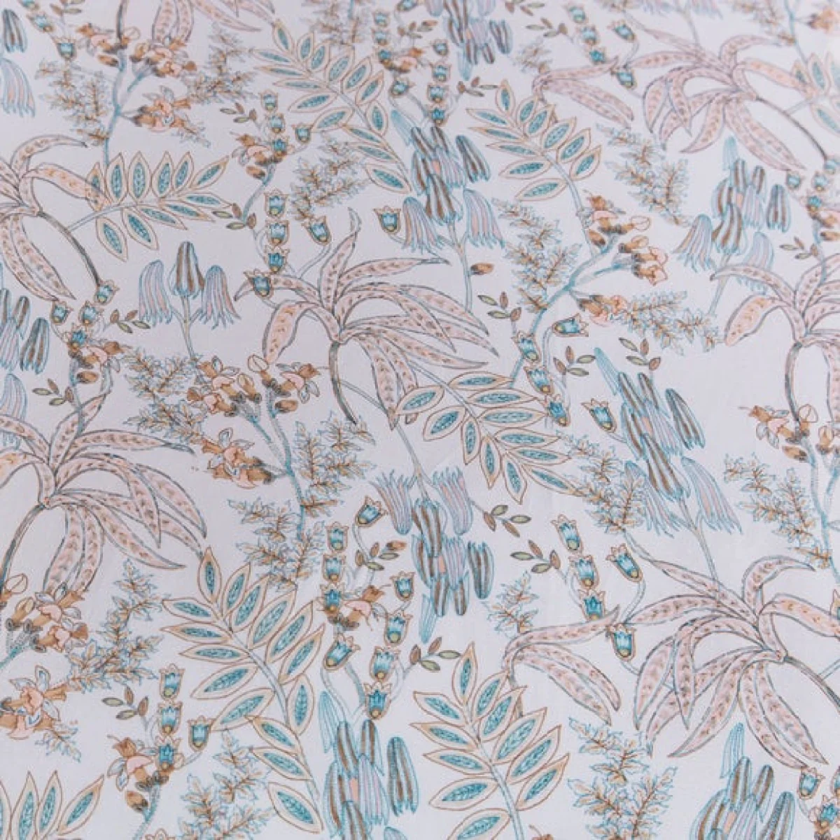 Tropics Floral Duvet Cover Set Natural – image 6