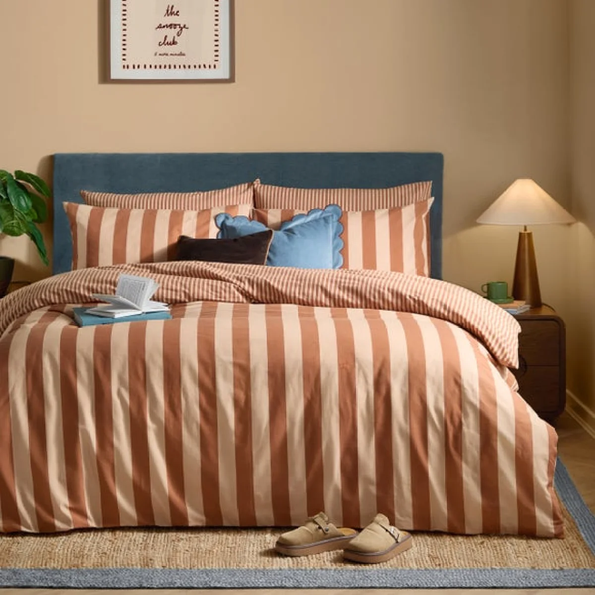 furn. The Ultimate Stripe Polycotton Duvet Cover & Pillowcase Set – image 2