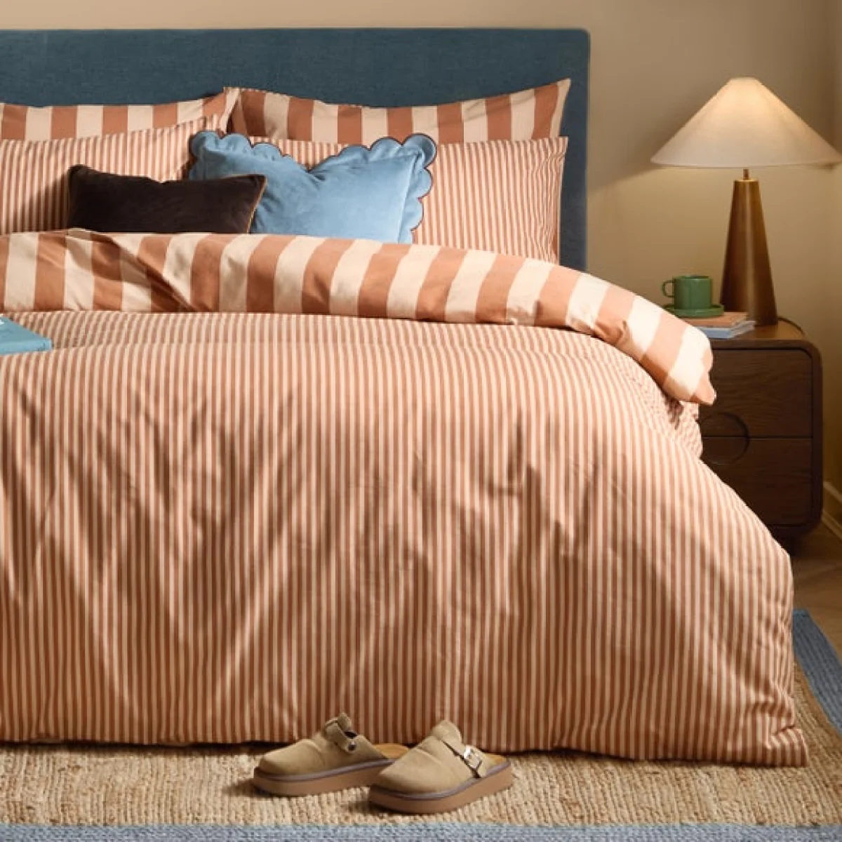 furn. The Ultimate Stripe Polycotton Duvet Cover & Pillowcase Set – image 4