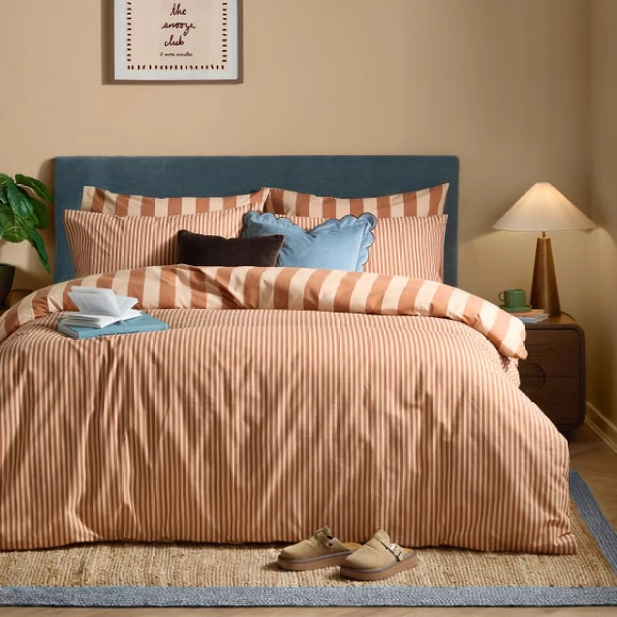 furn. The Ultimate Stripe Polycotton Duvet Cover & Pillowcase Set – image 1