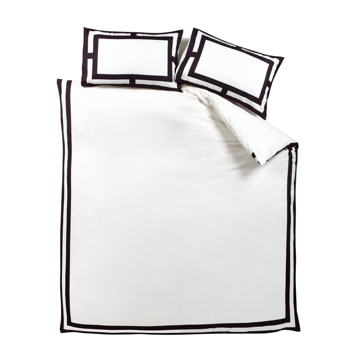 Catherine Lansfield So Soft Mono Panel Duvet Cover & Pillowcase Set – image 5