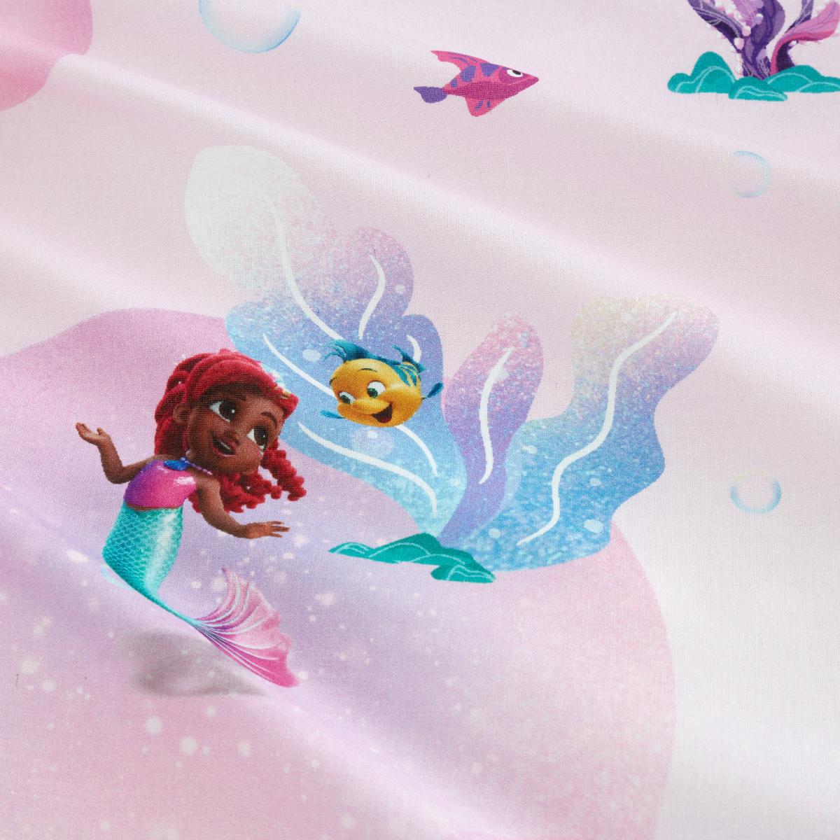 Preschool Ariel Duvet Cover and Pillowcase Set Blue – image 6