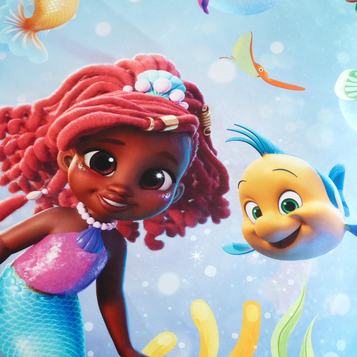 Preschool Ariel Duvet Cover and Pillowcase Set Blue – image 9