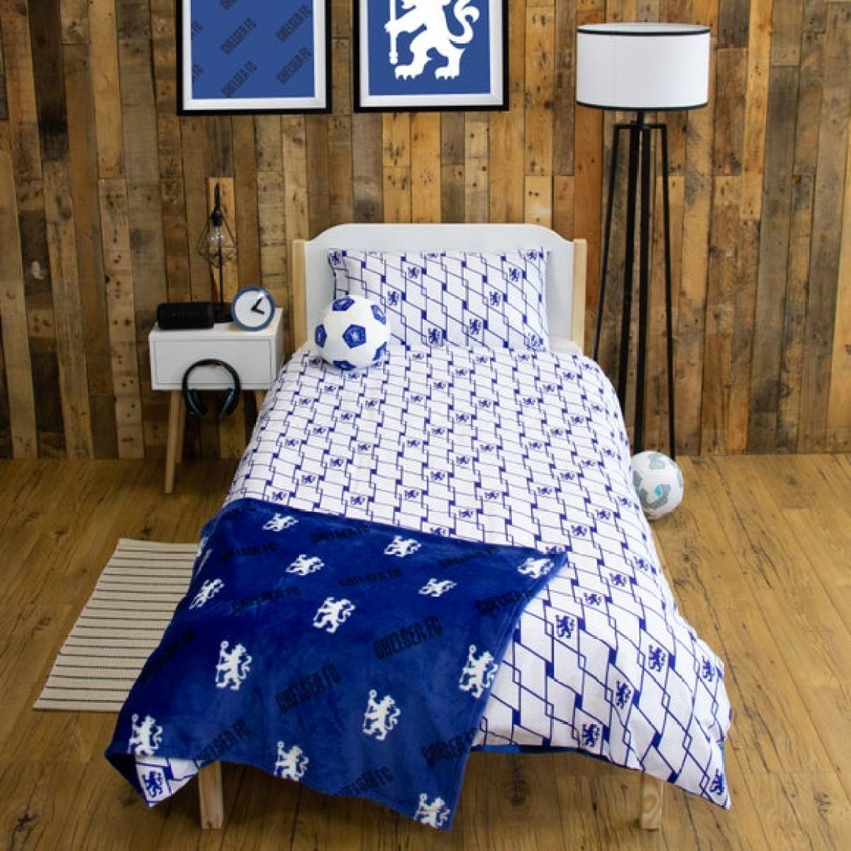 Chelsea Geometric Polycotton Duvet Cover & Pillowcase Set – image 3