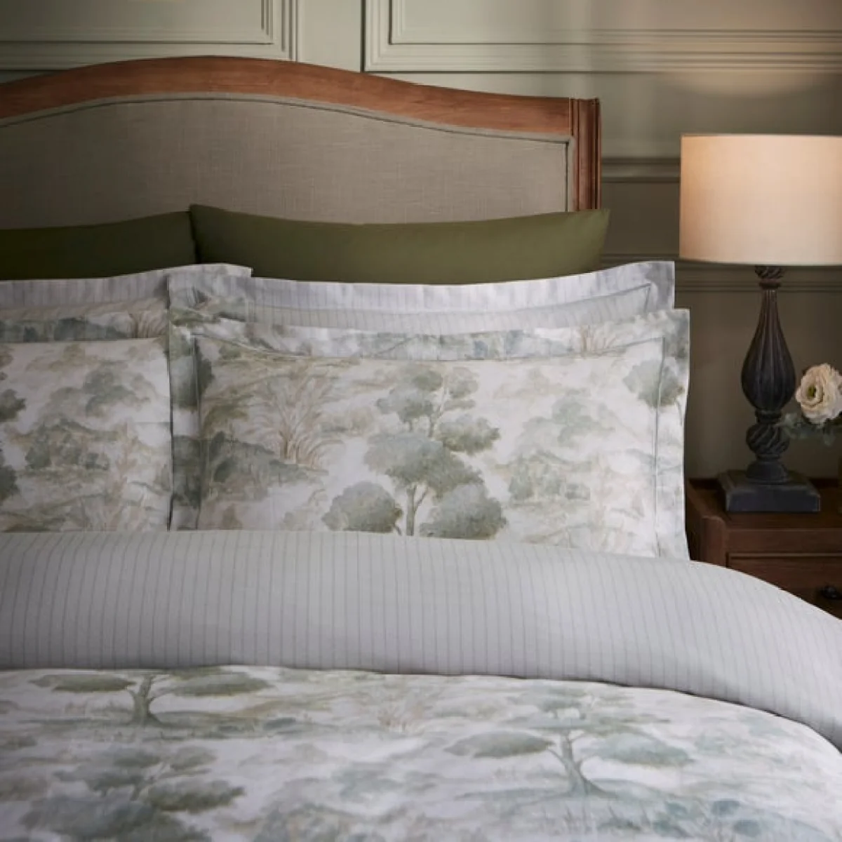 Dorma Glenmore 100% Cotton Sateen Duvet Cover & Pillowcase Set – image 4