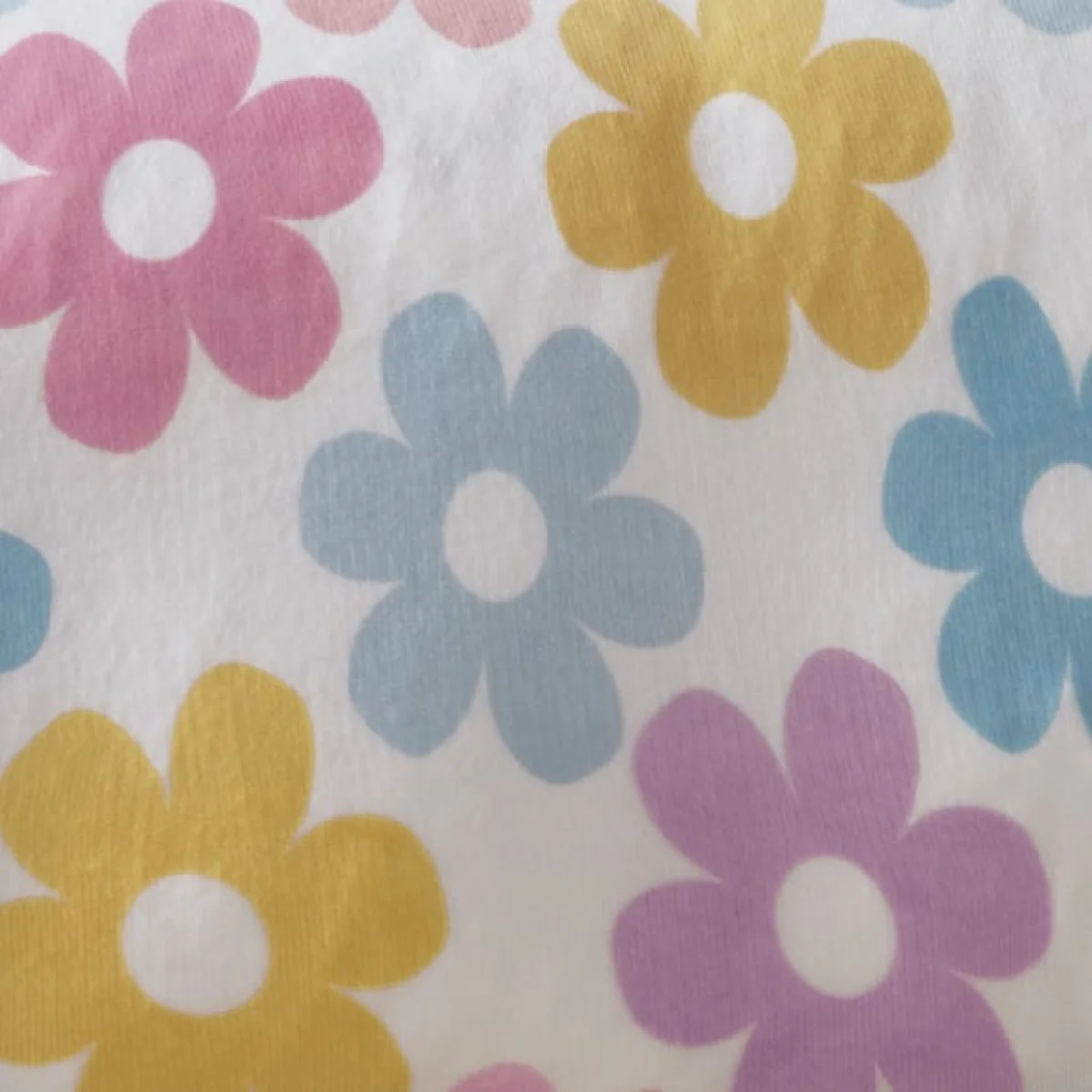 Retro Flowers Duvet Cover & Pillowcase Set MultiColoured – image 3