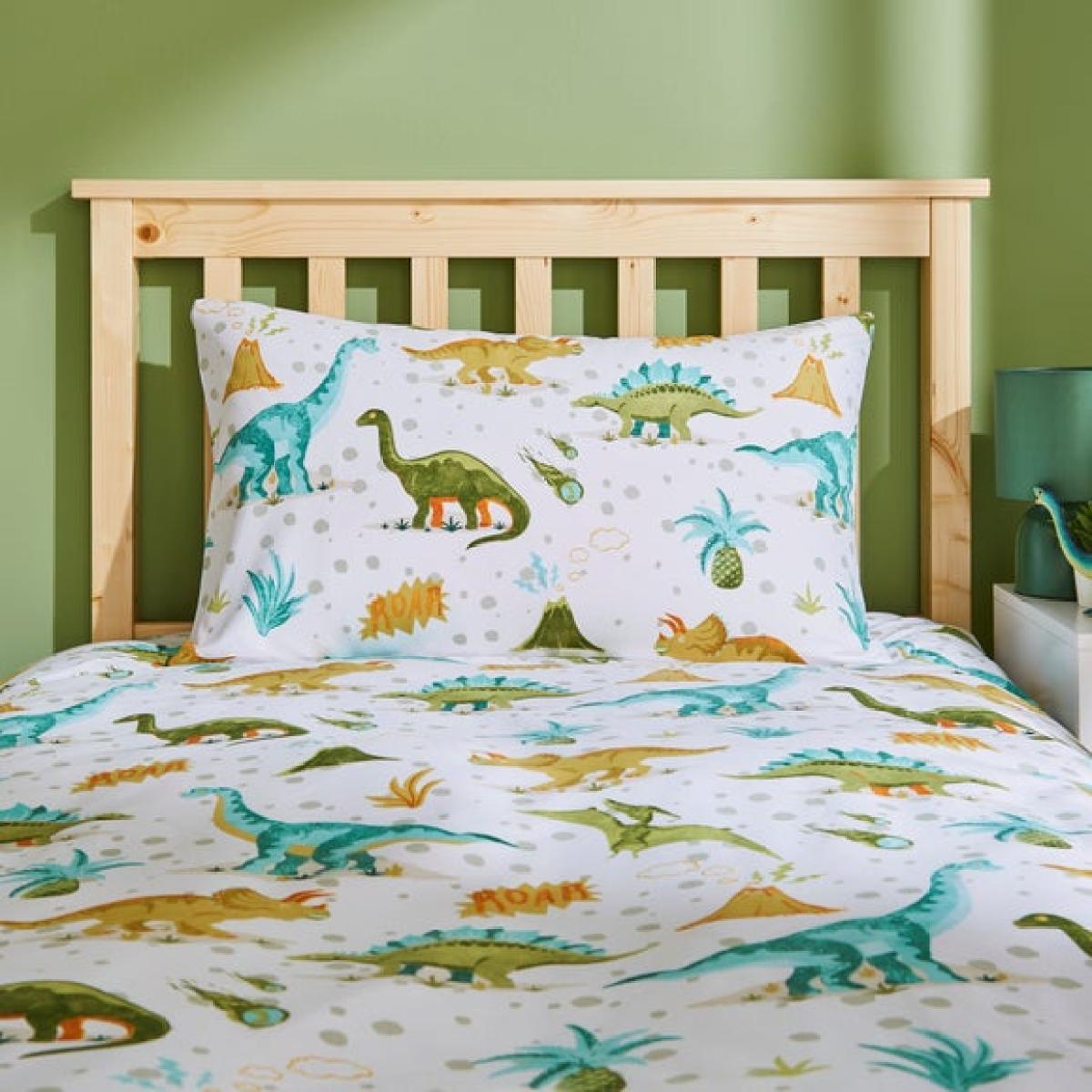 Dino Duvet Cover & Pillowcase Set – image 2