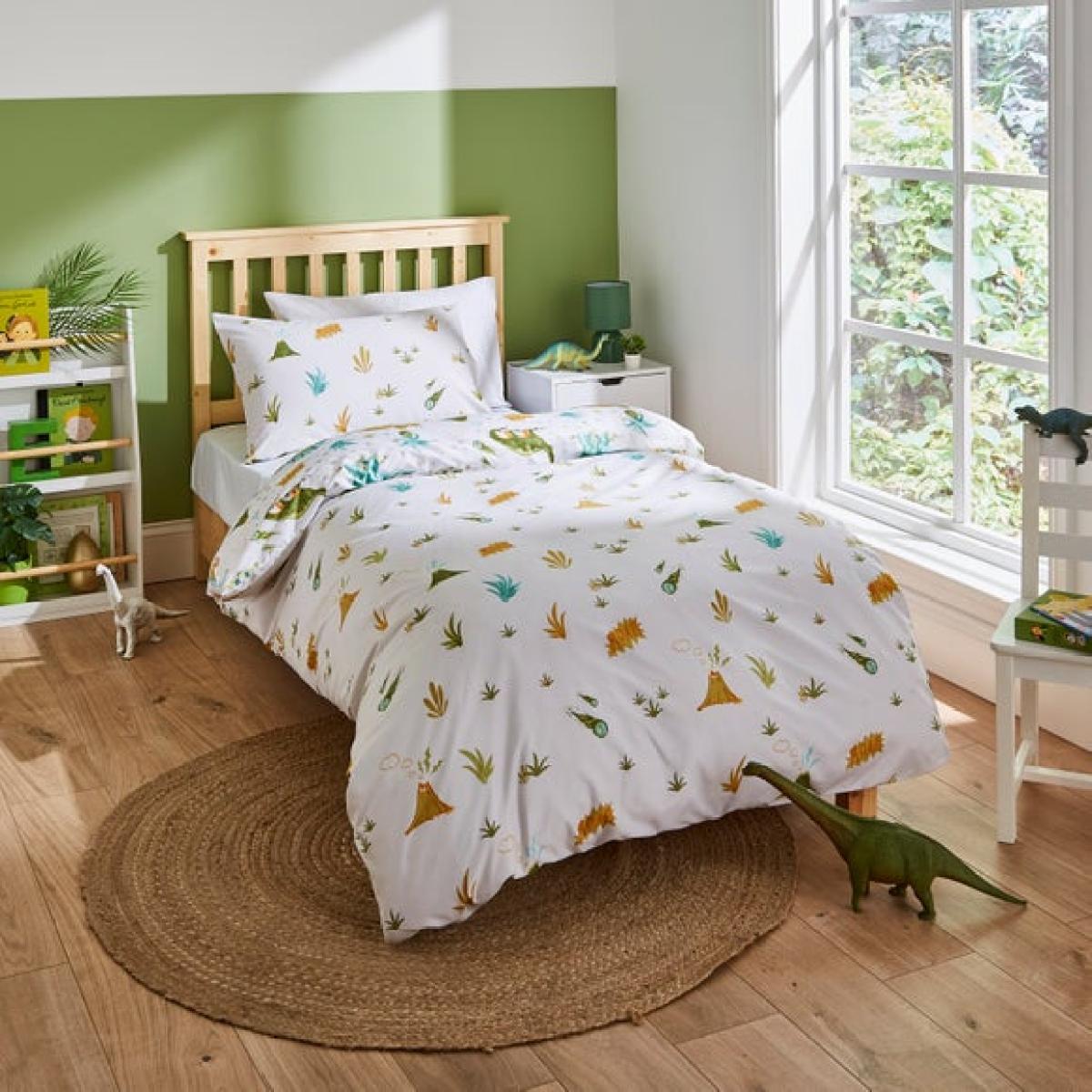 Dino Duvet Cover & Pillowcase Set – image 3
