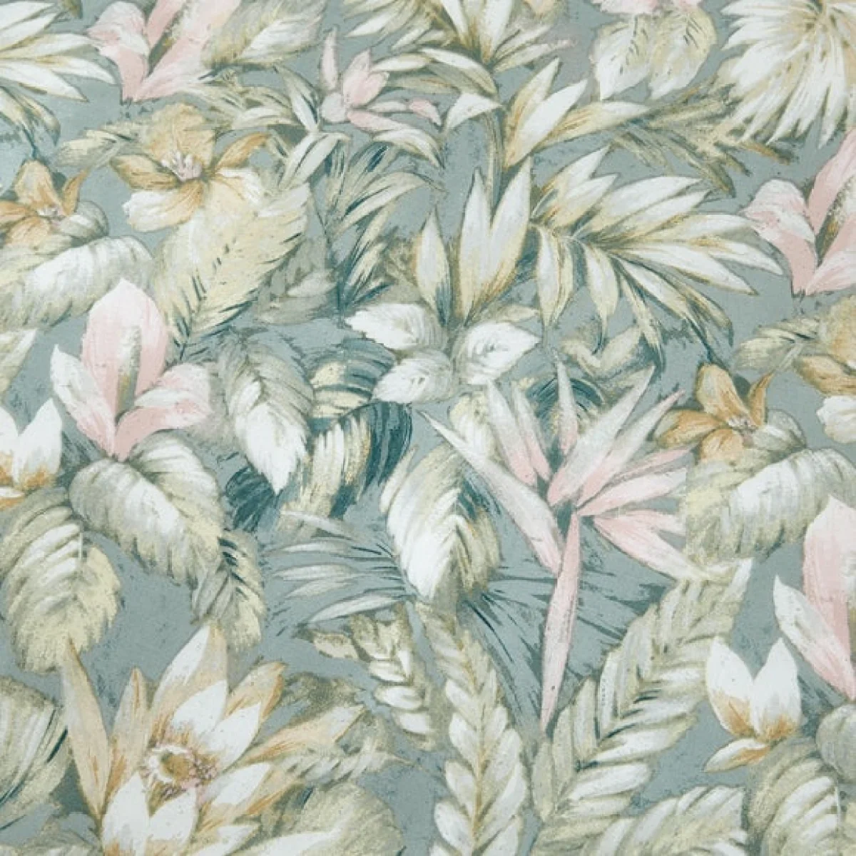Soft Tropics Duvet Cover & Pillowcase Set Lilypad – image 4
