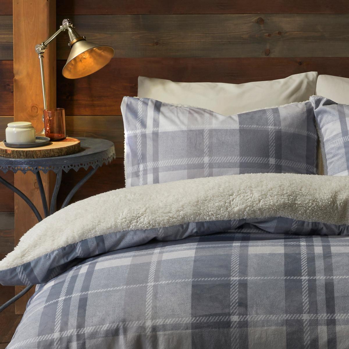 Mulford Check Duvet Cover & Pillowcase Set – image 2