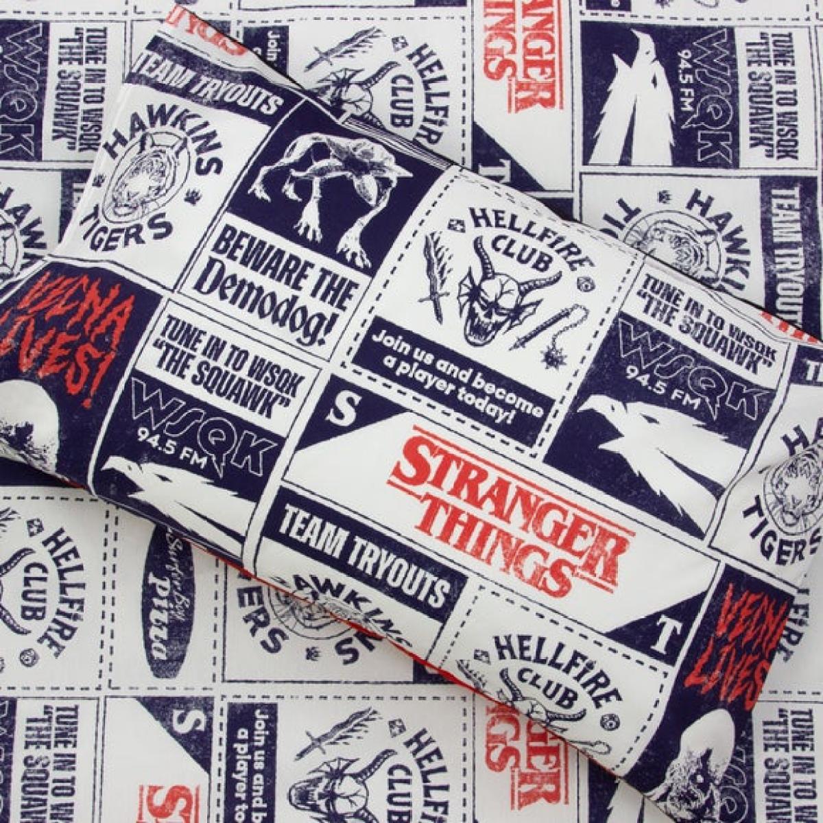 Stanger Things Quilt Cover and Pillowcase Set – image 4
