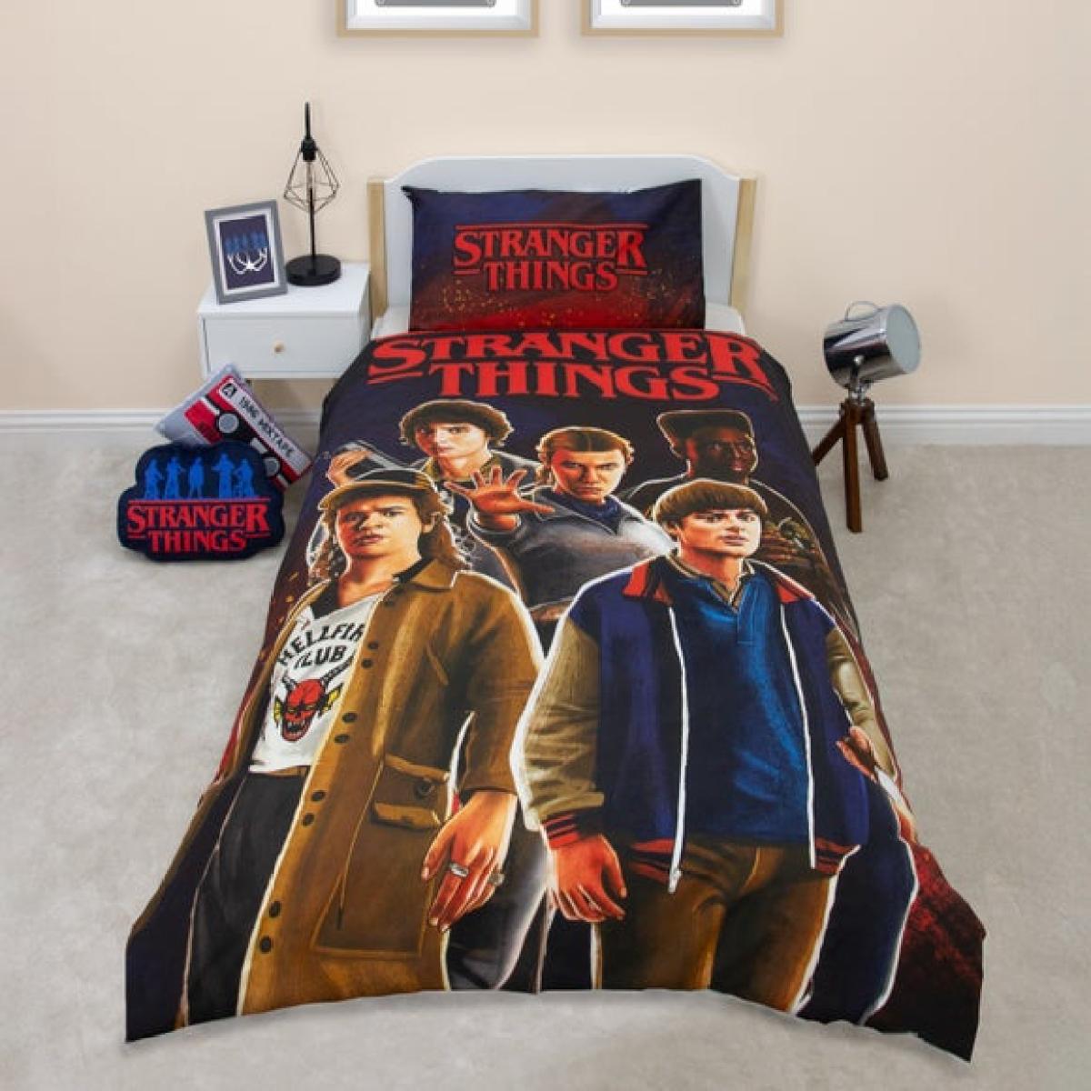 Stanger Things Quilt Cover and Pillowcase Set – image 1
