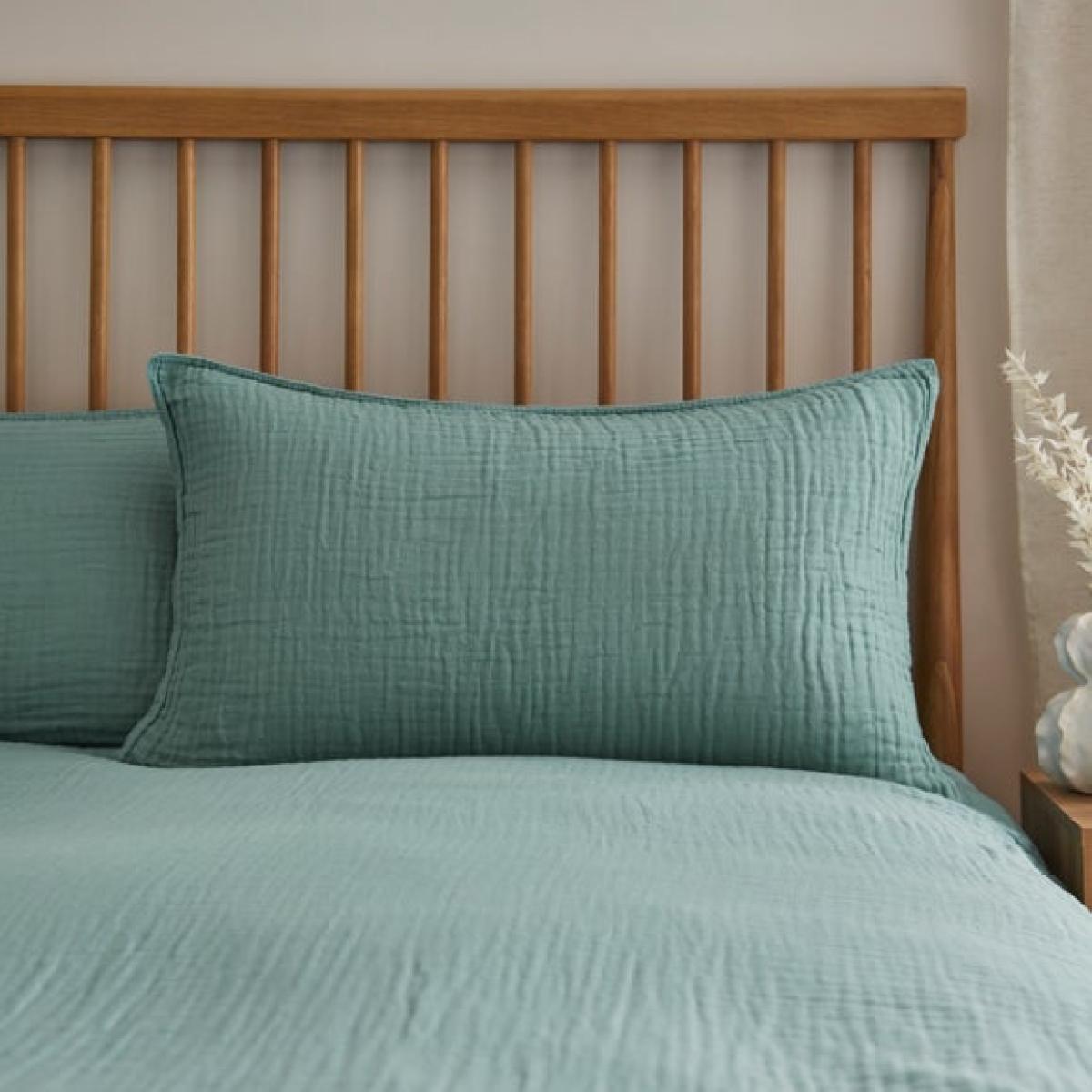 Cotton Muslin Duvet Cover and Pillowcase Set – image 2