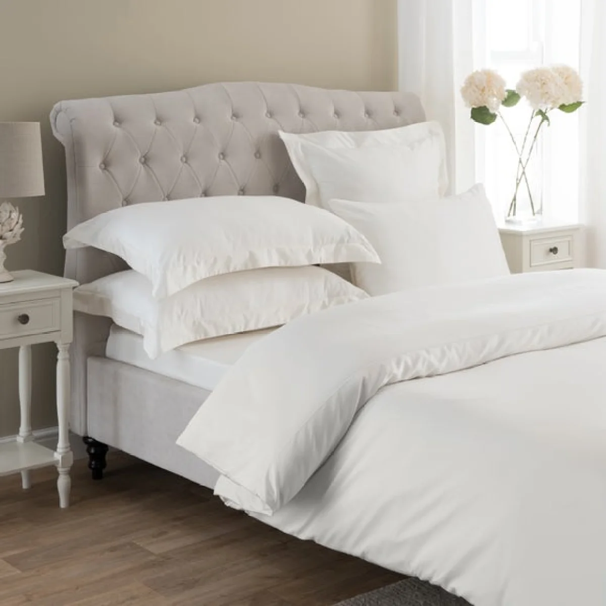 Dorma Classic Cotton Sateen Duvet Cover – image 1