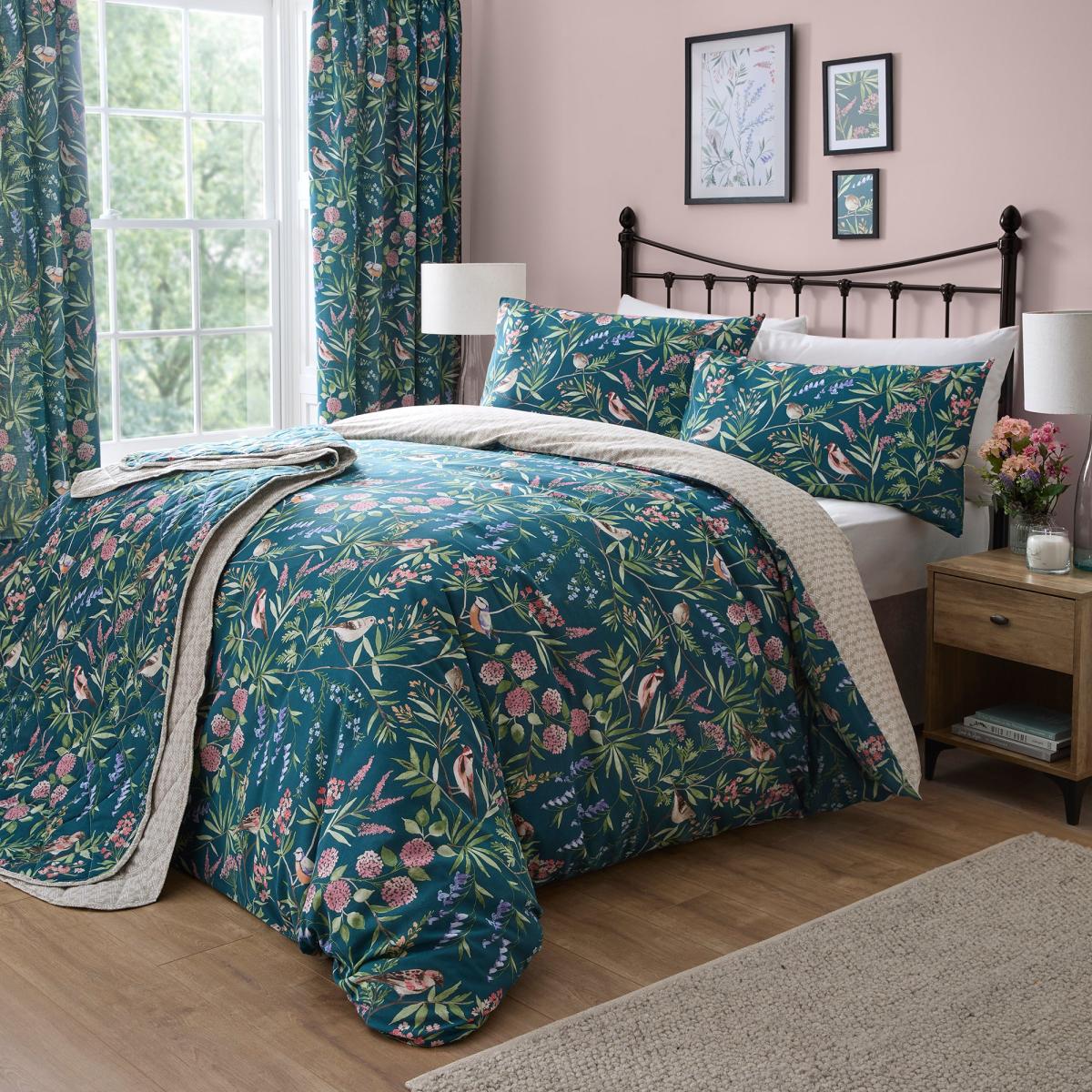 Caraway Reversible Duvet Cover and Pillowcase Set – image 4