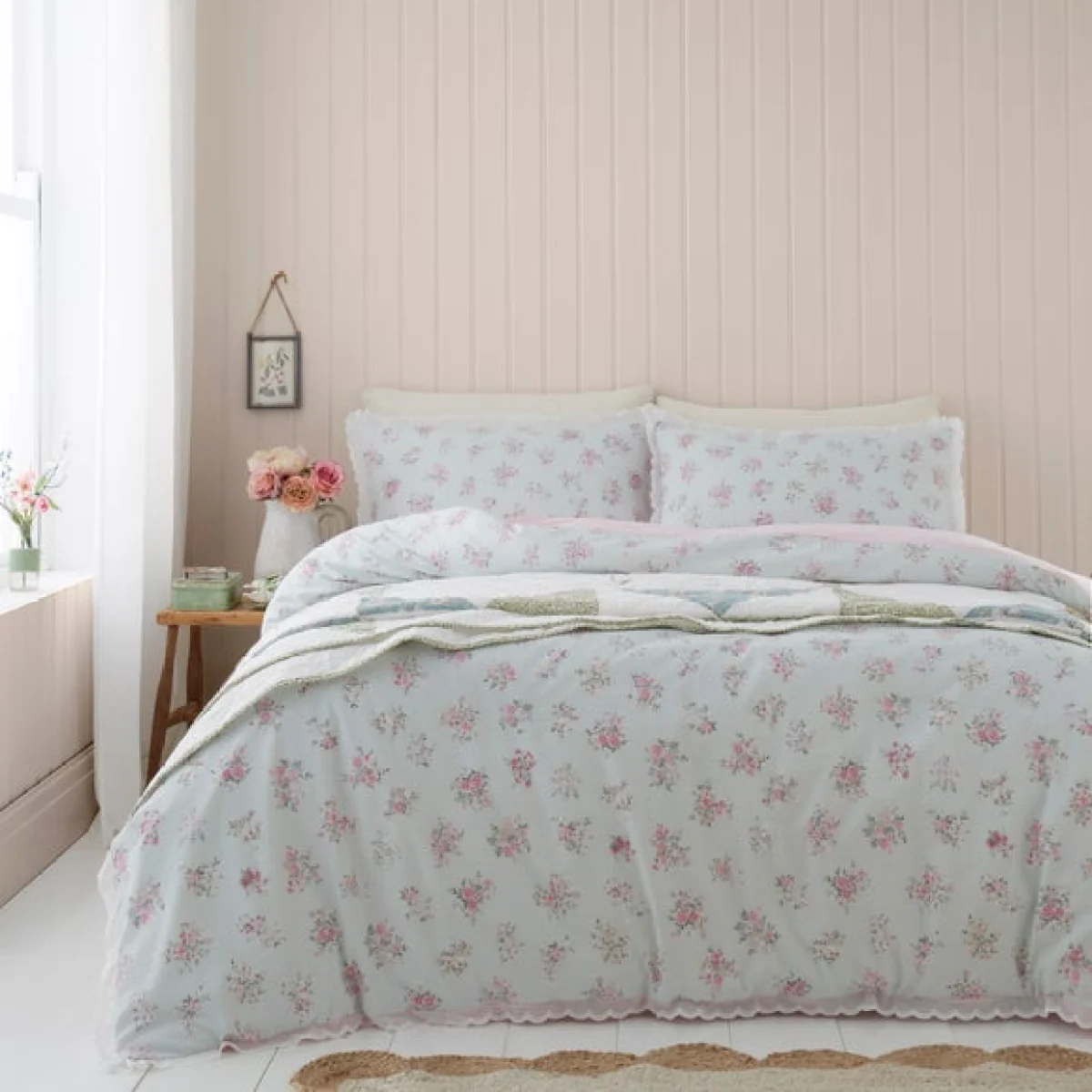 Audrey Ditsy Duvet Cover & Pillowcase Set – image 2
