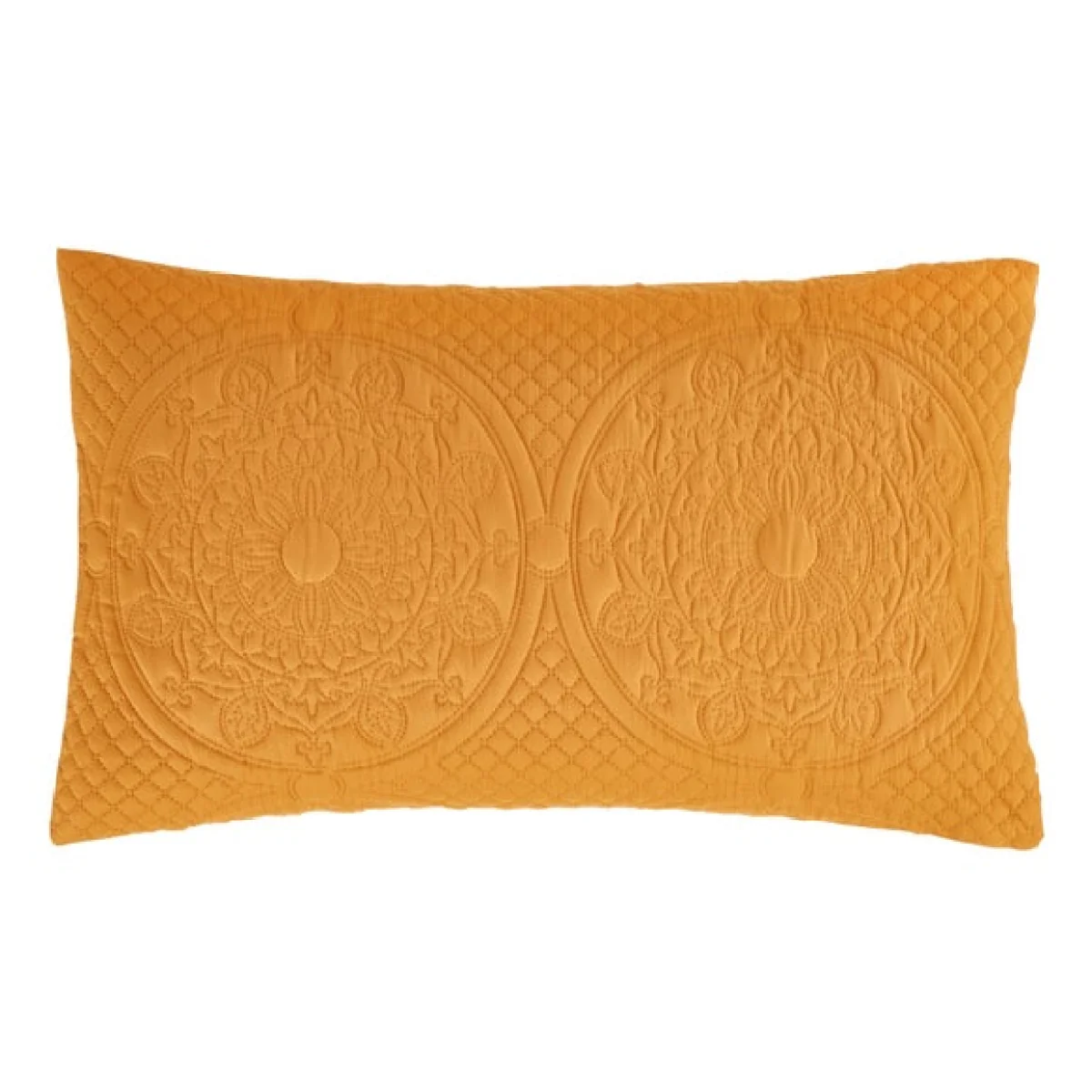Mandalay Yellow Duvet Cover and Pillowcase set Yellow – image 4