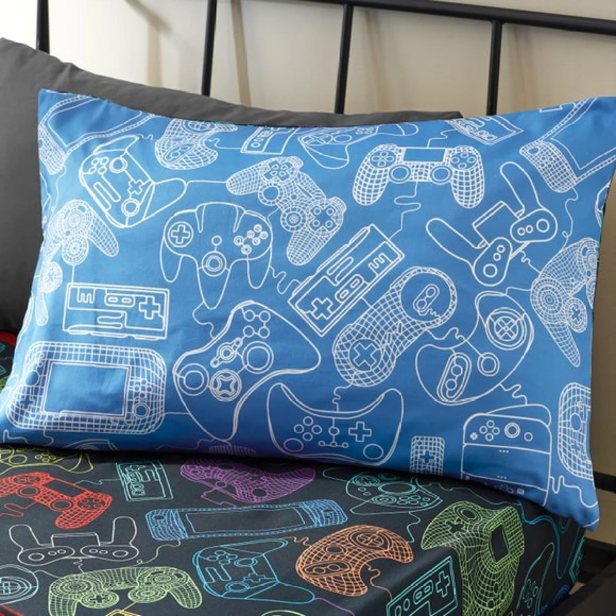 Catherine Lansfield Power Up Gamer Duvet Cover & Pillowcase Set – image 4